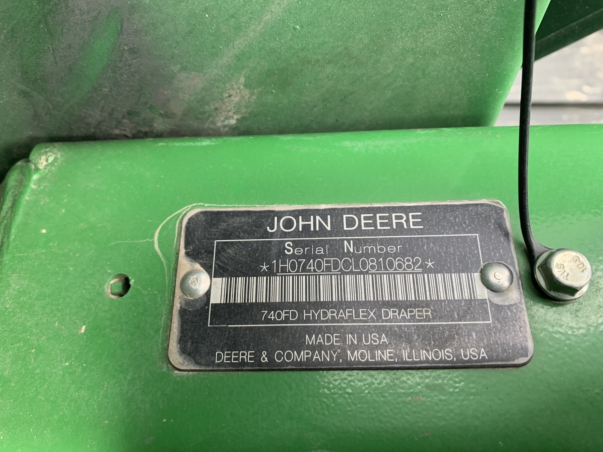 2020 John Deere 740FD Platform