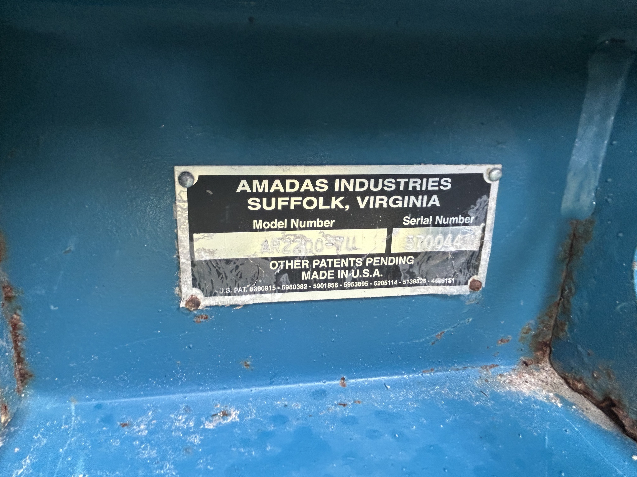 2019 Amadas AR 2200 Peanut Equipment