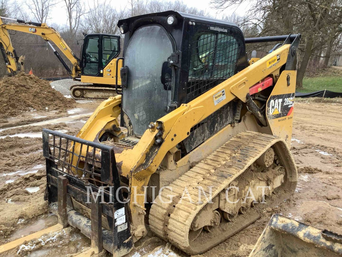 2018 CAT 289D Skid Steer 58,500 Machinery Pete