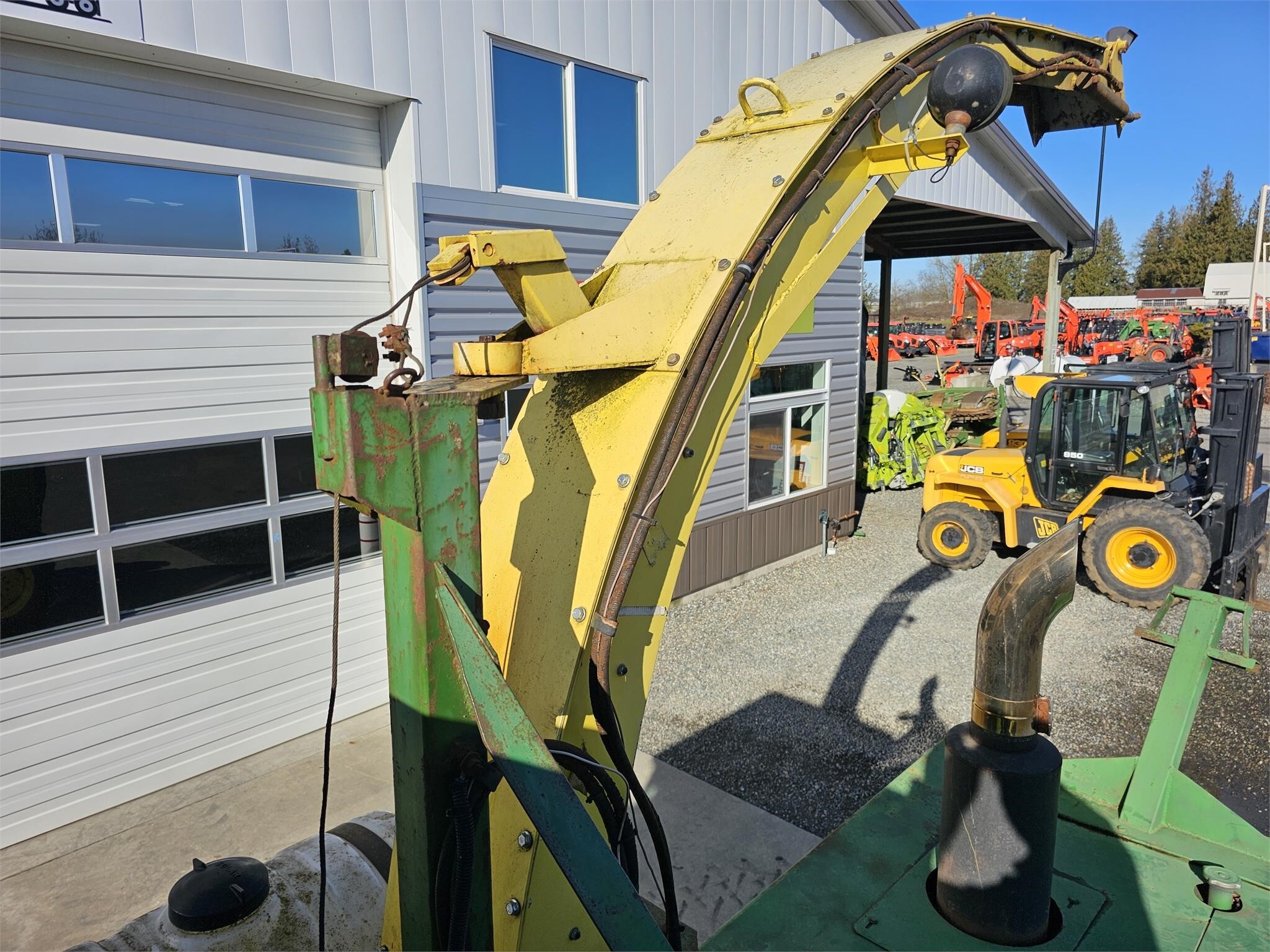1991 John Deere 5830 Self-Propelled Forage Harvester