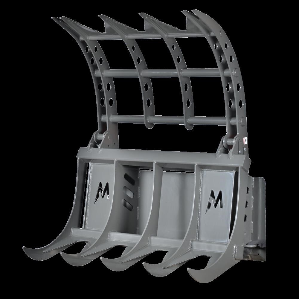 Mast Farm Service COMPACT ROOT RAKE GRAPPLE JD Loader and Skid Steer ...
