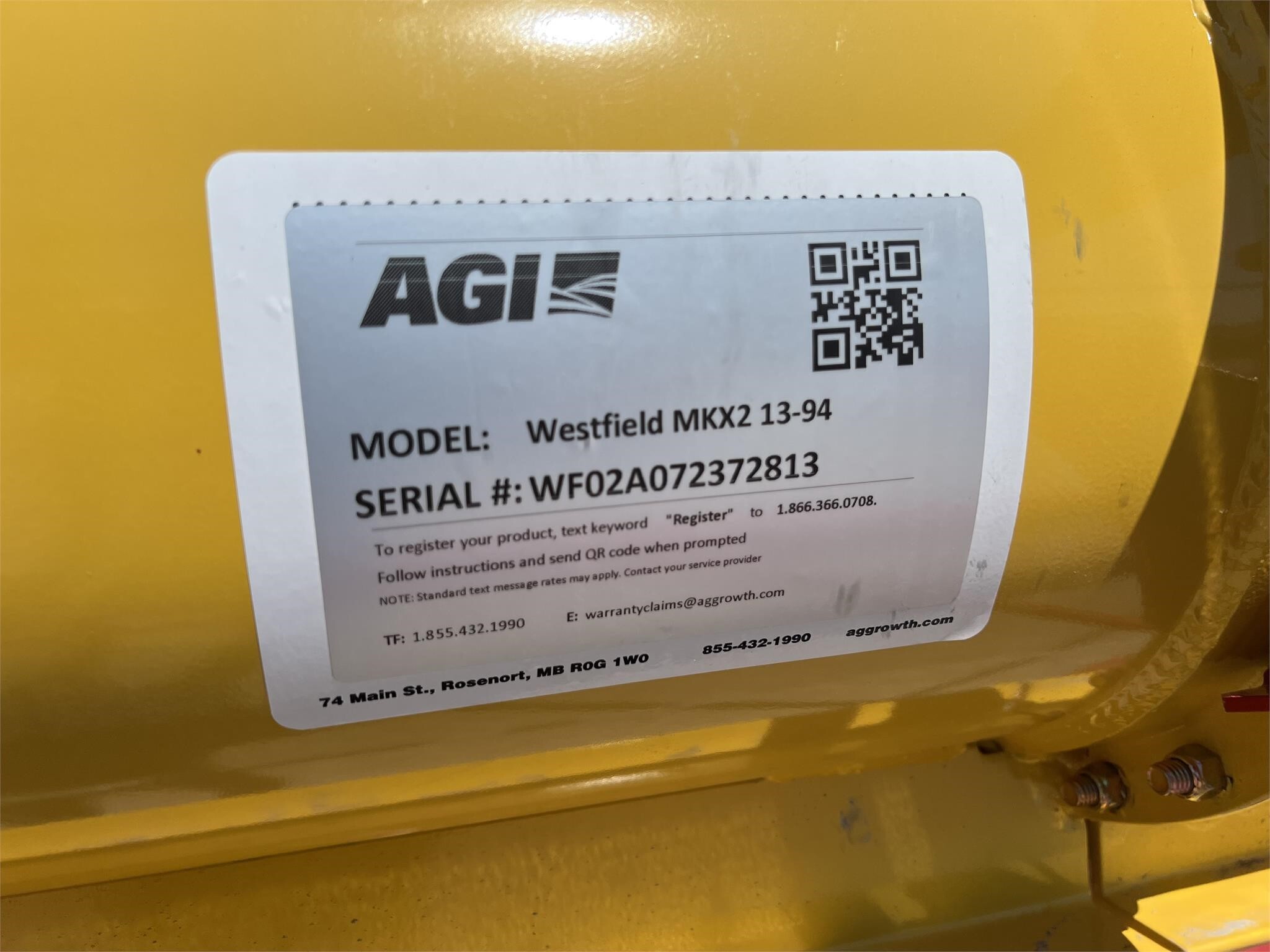 2024 Westfield MKX2 1394 Augers and Conveyor 36,200 Machinery Pete