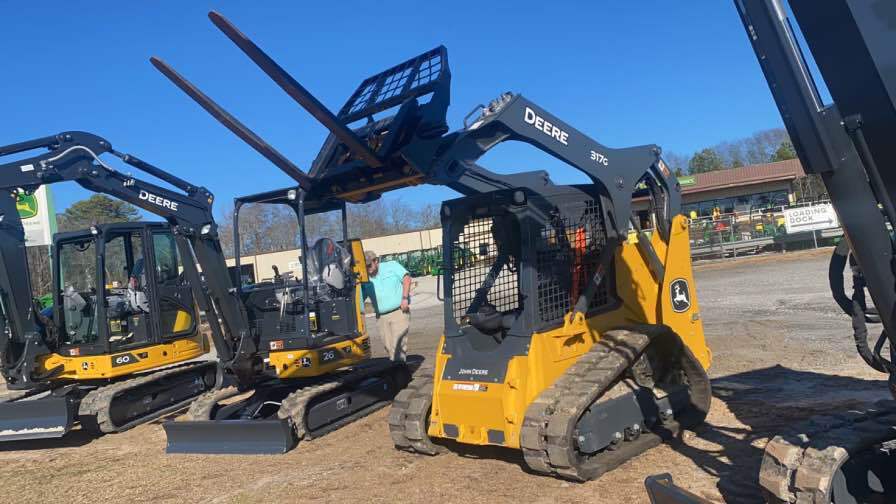 2025 Deere 317G Skid Steer