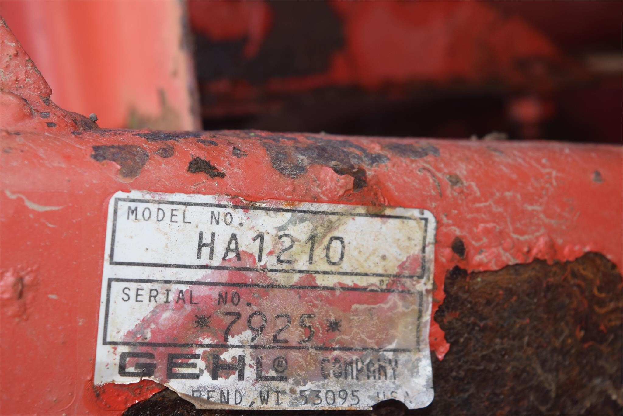  Gehl HA1210 Forage Harvester Head