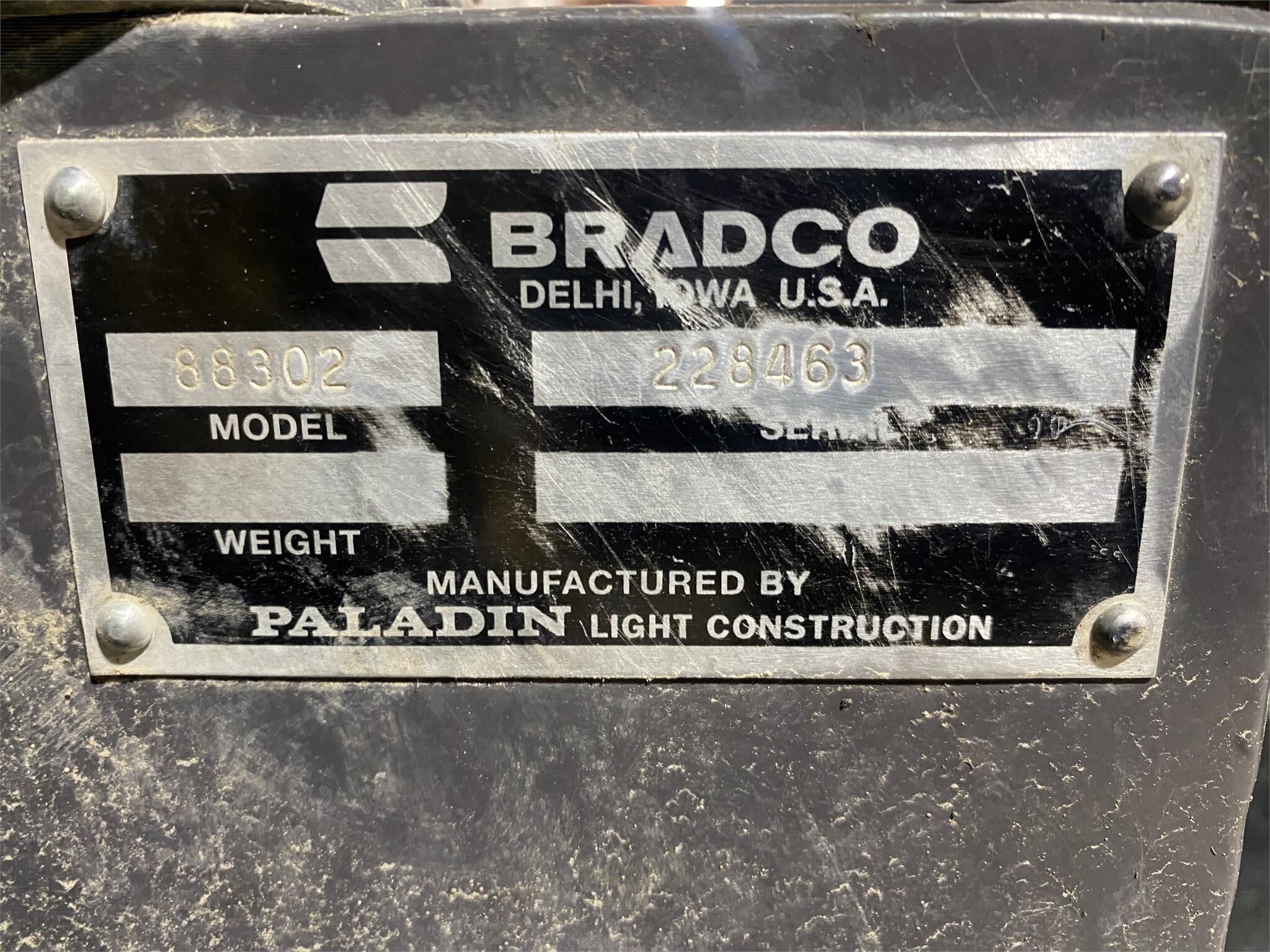  Bradco 3511 Front End Loader