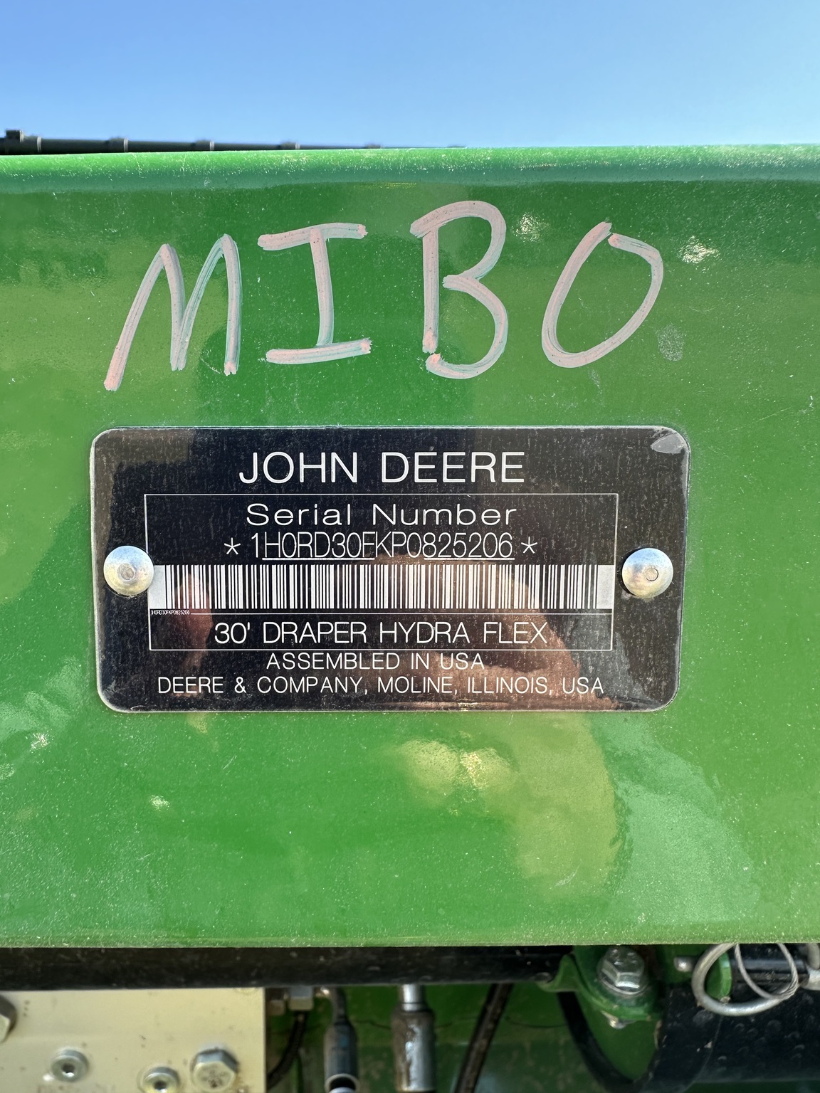 2023 John Deere RD30F Platform