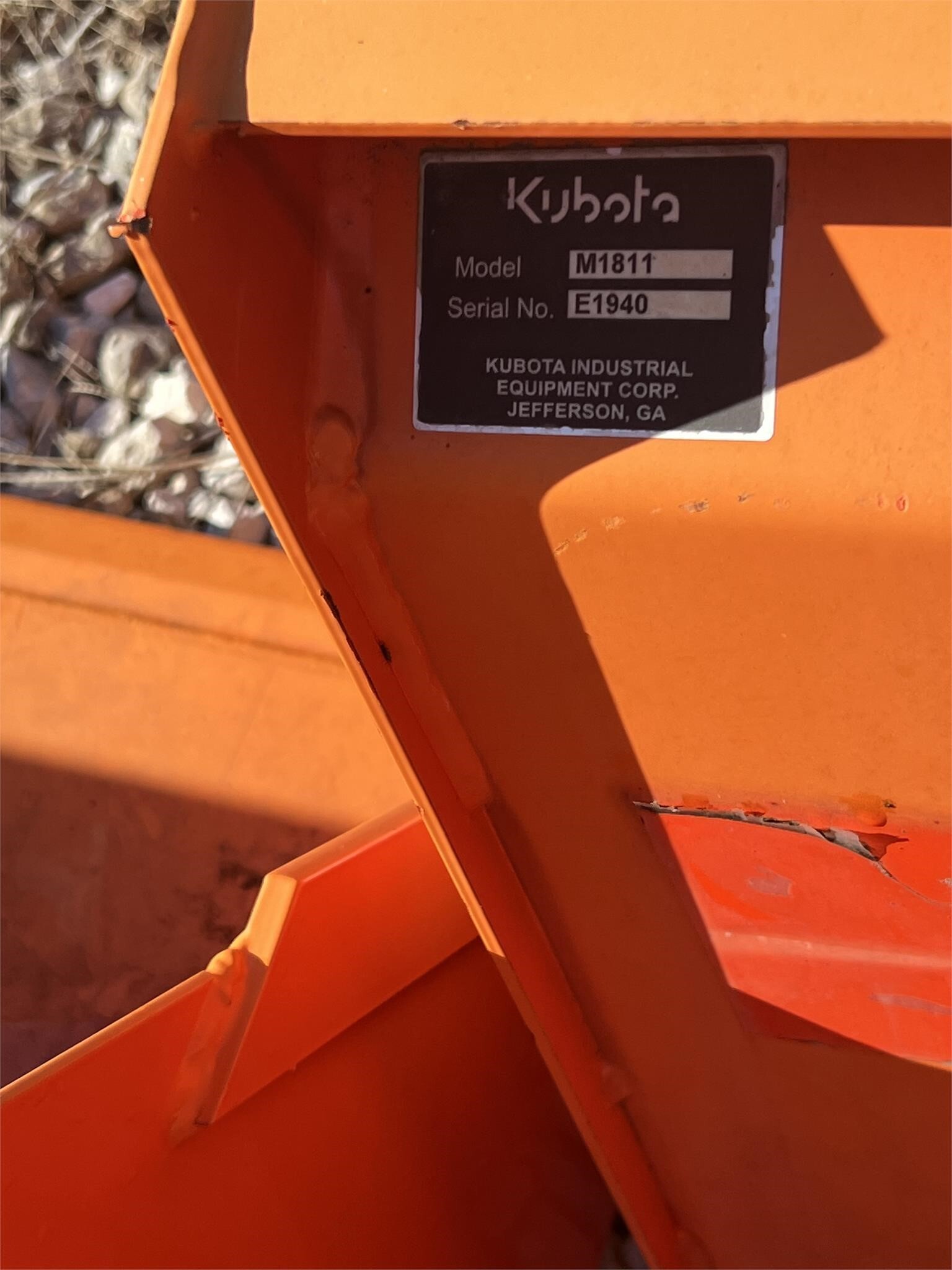  Kubota M1811 Loader and Skid Steer Attachment