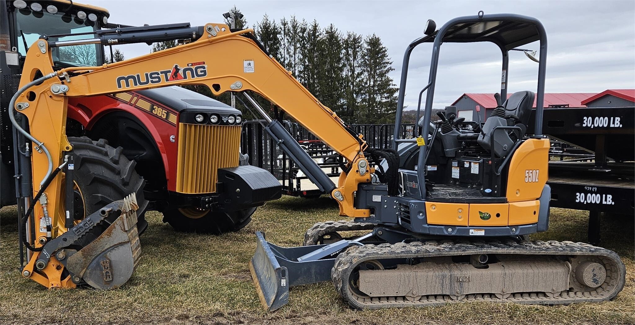2017 Mustang 550Z Excavator