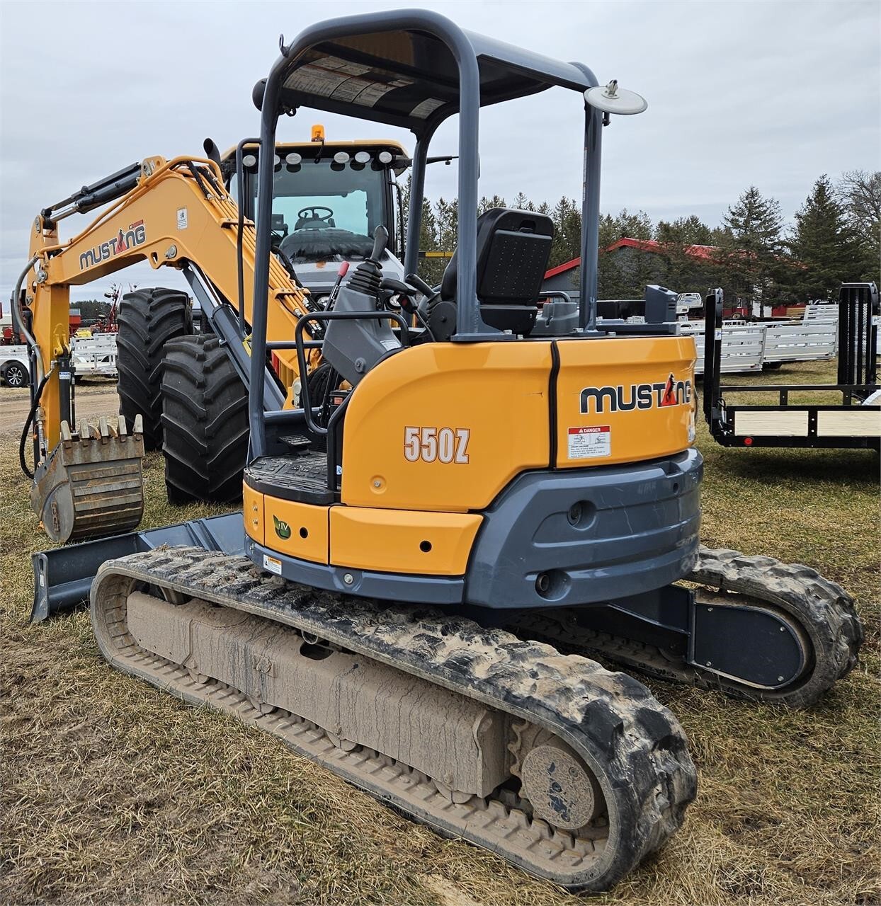2017 Mustang 550Z Excavator