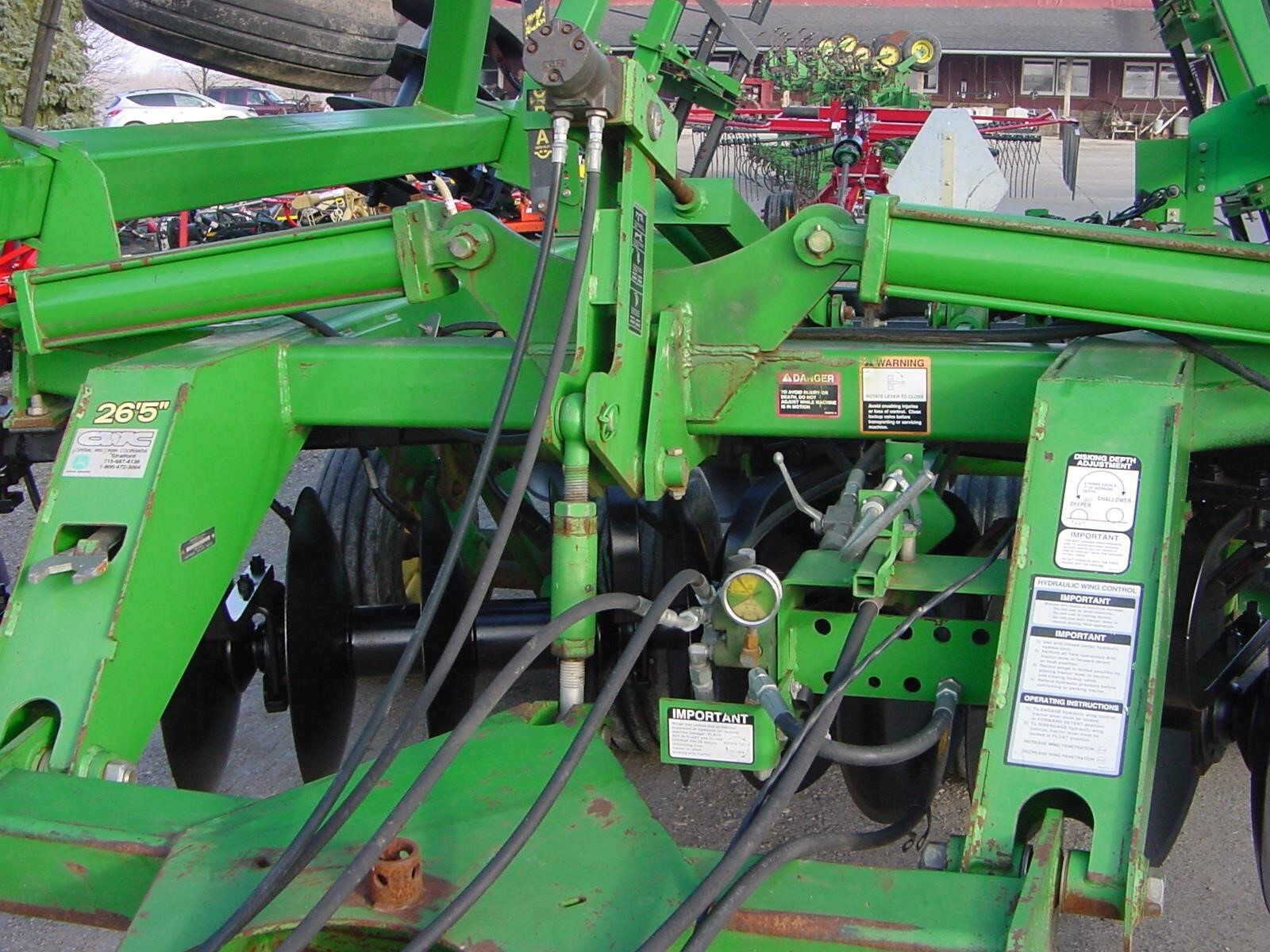  John Deere 637 Disk