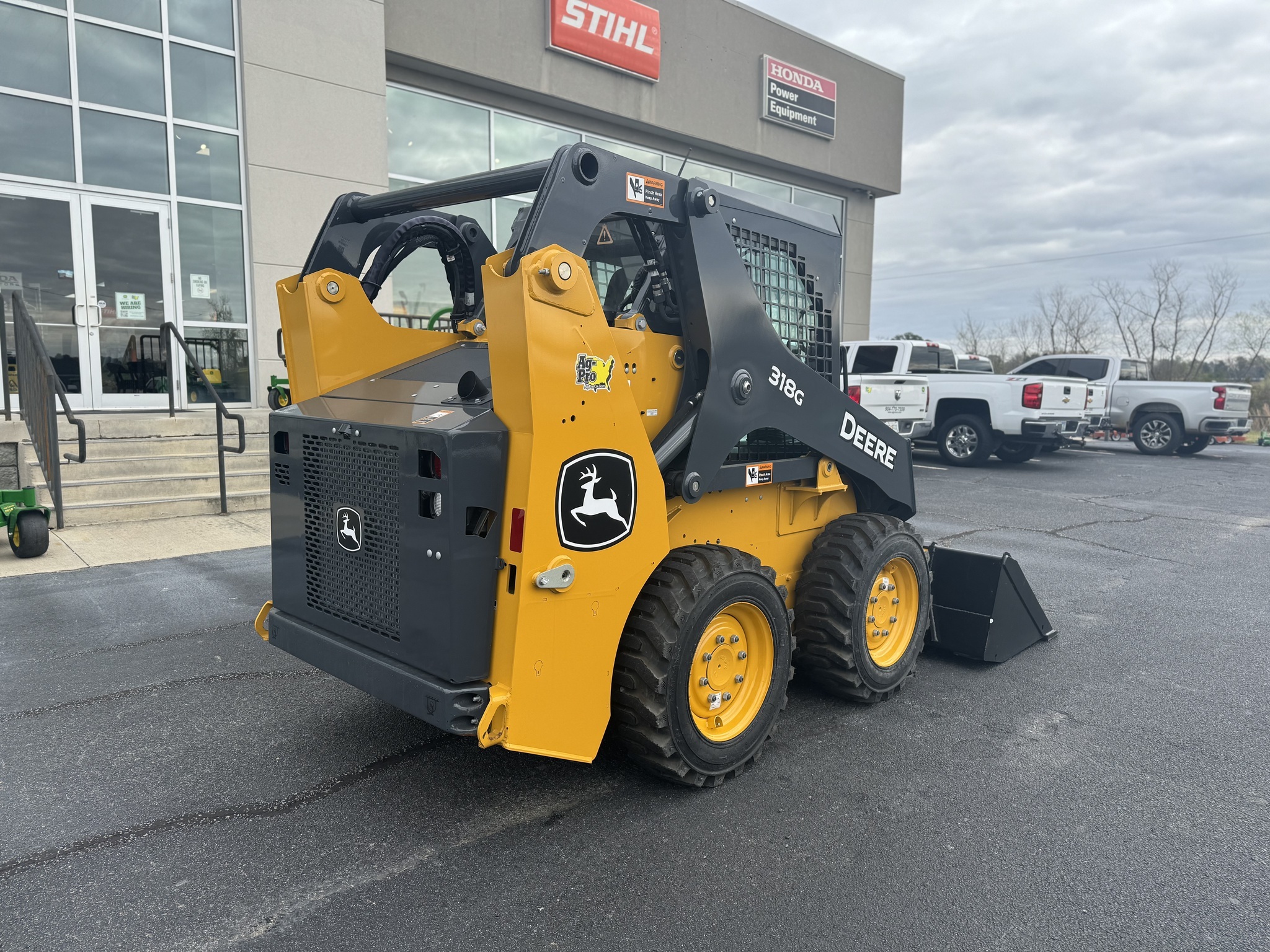 2025 Deere 318G Skid Steer