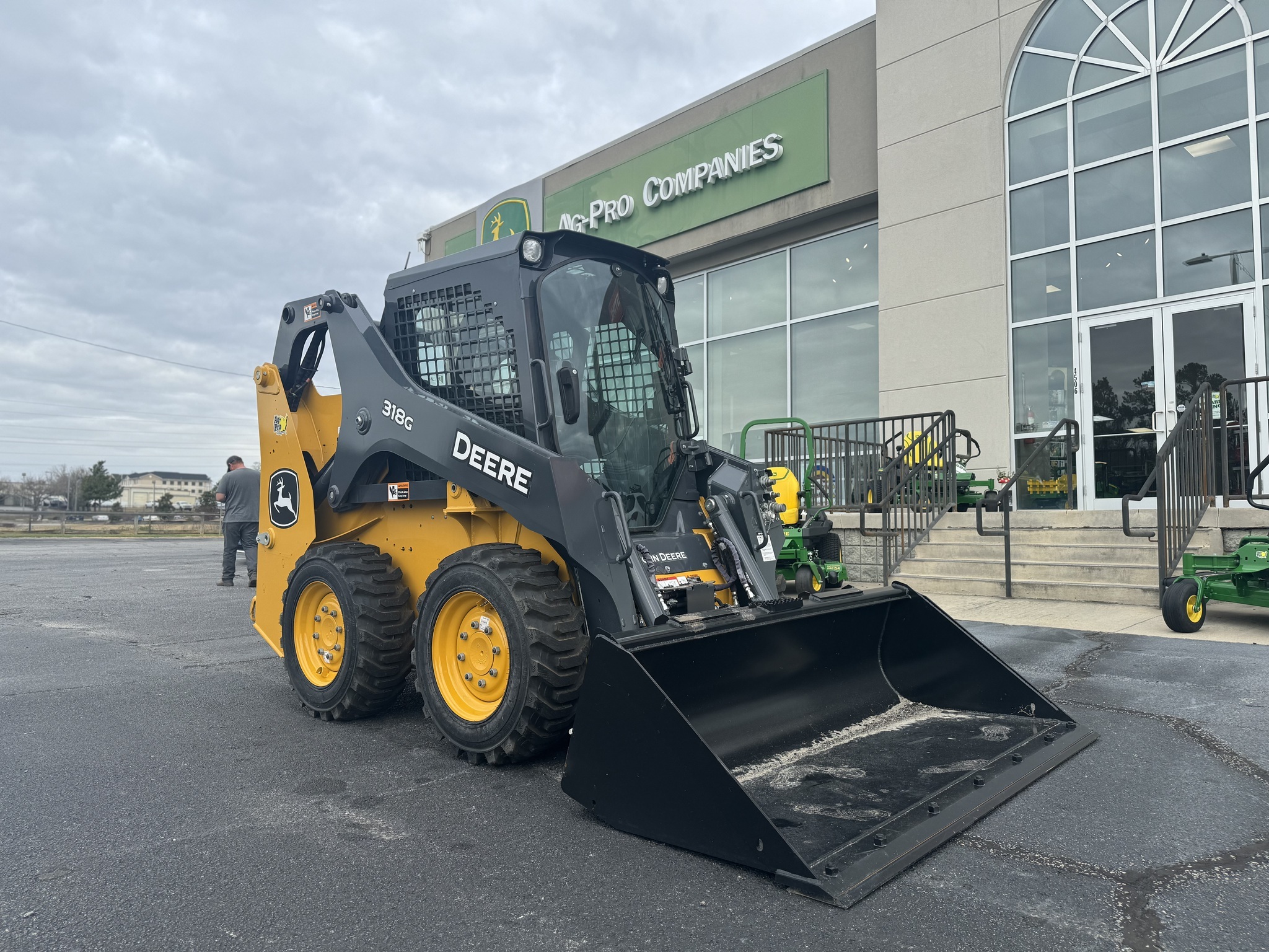 2025 Deere 318G Skid Steer