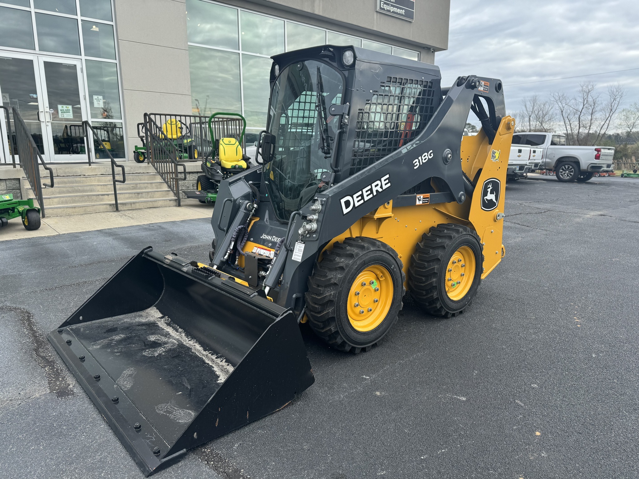 2025 Deere 318G Skid Steer