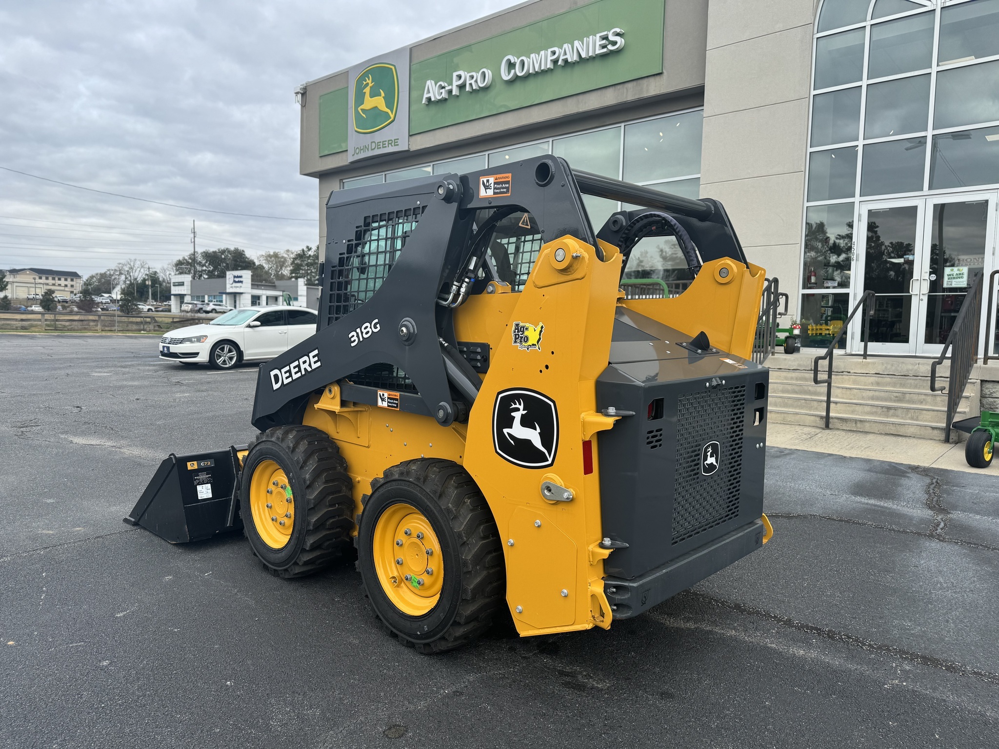 2025 Deere 318G Skid Steer