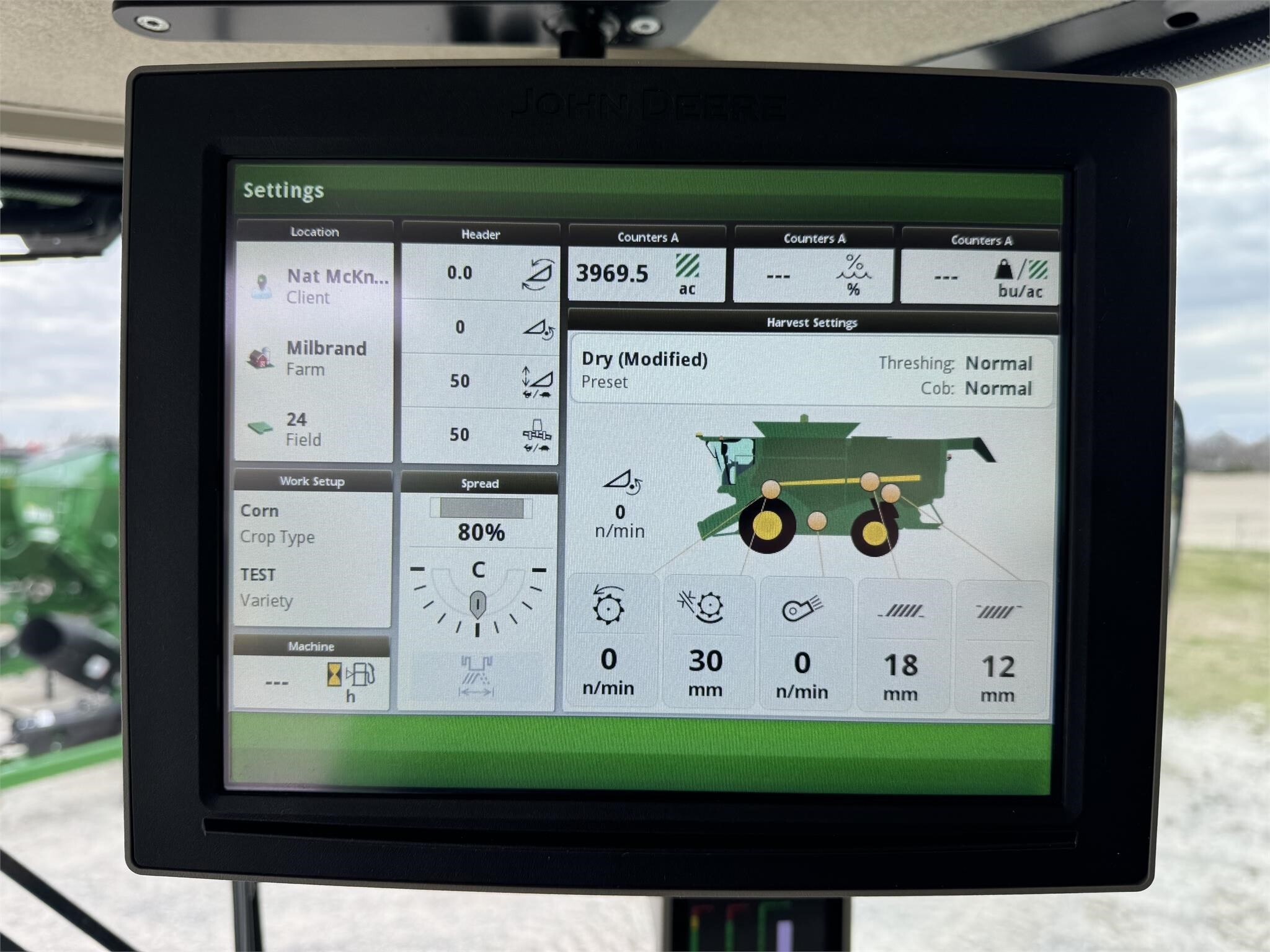 2022 John Deere S780 Combine