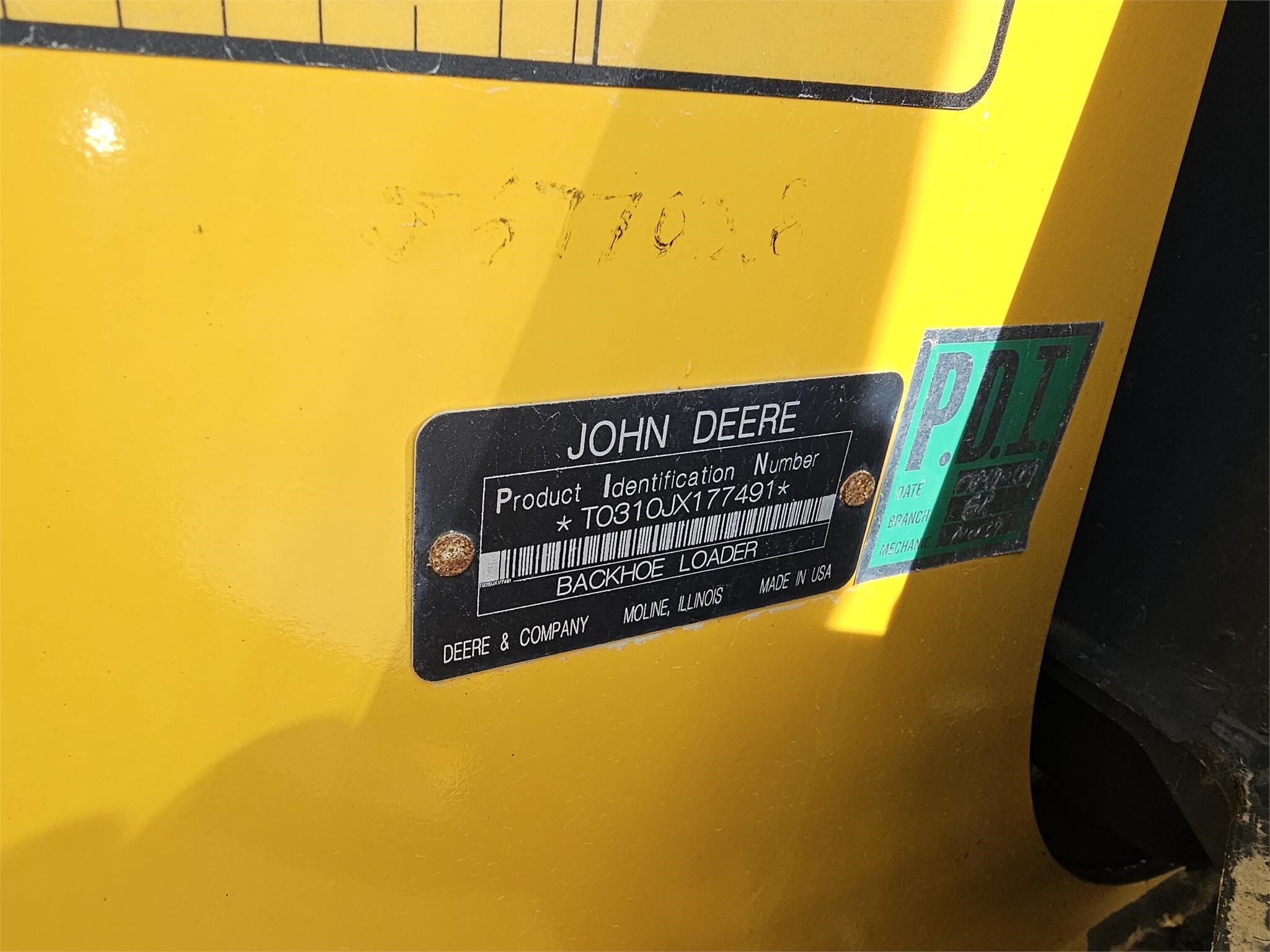 2009 Deere 310J Backhoe