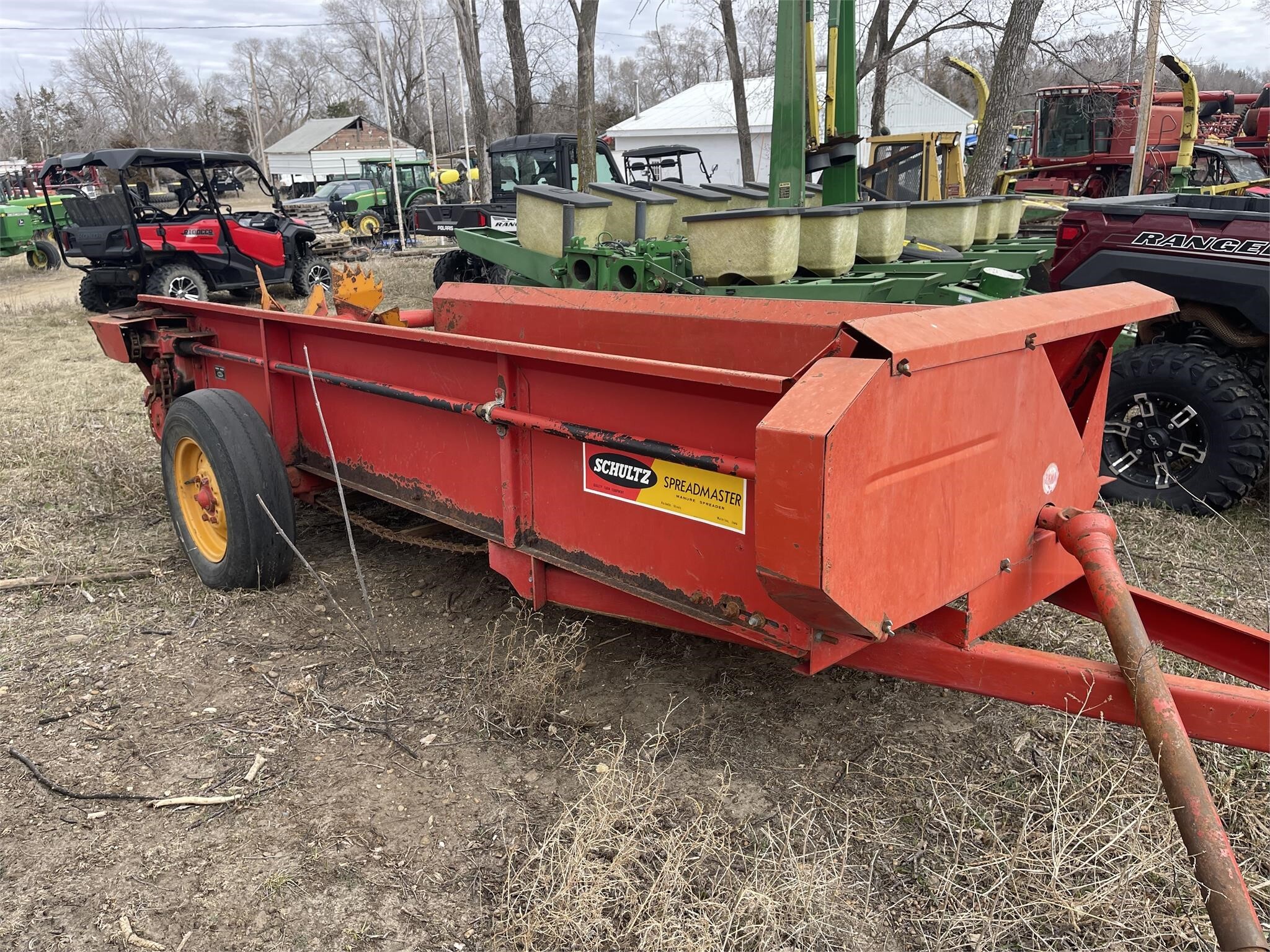 Schultz 121 Manure Spreader 2,500 Machinery Pete