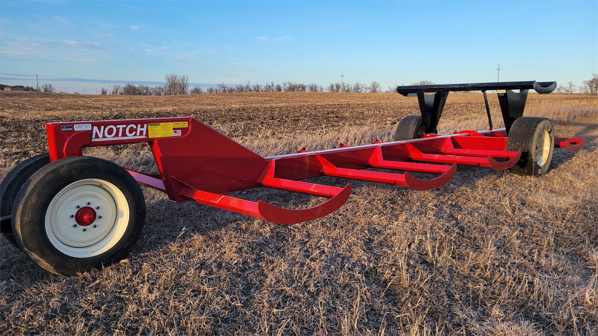 2024 Notch BT8-22K Bale Wagons and Trailer