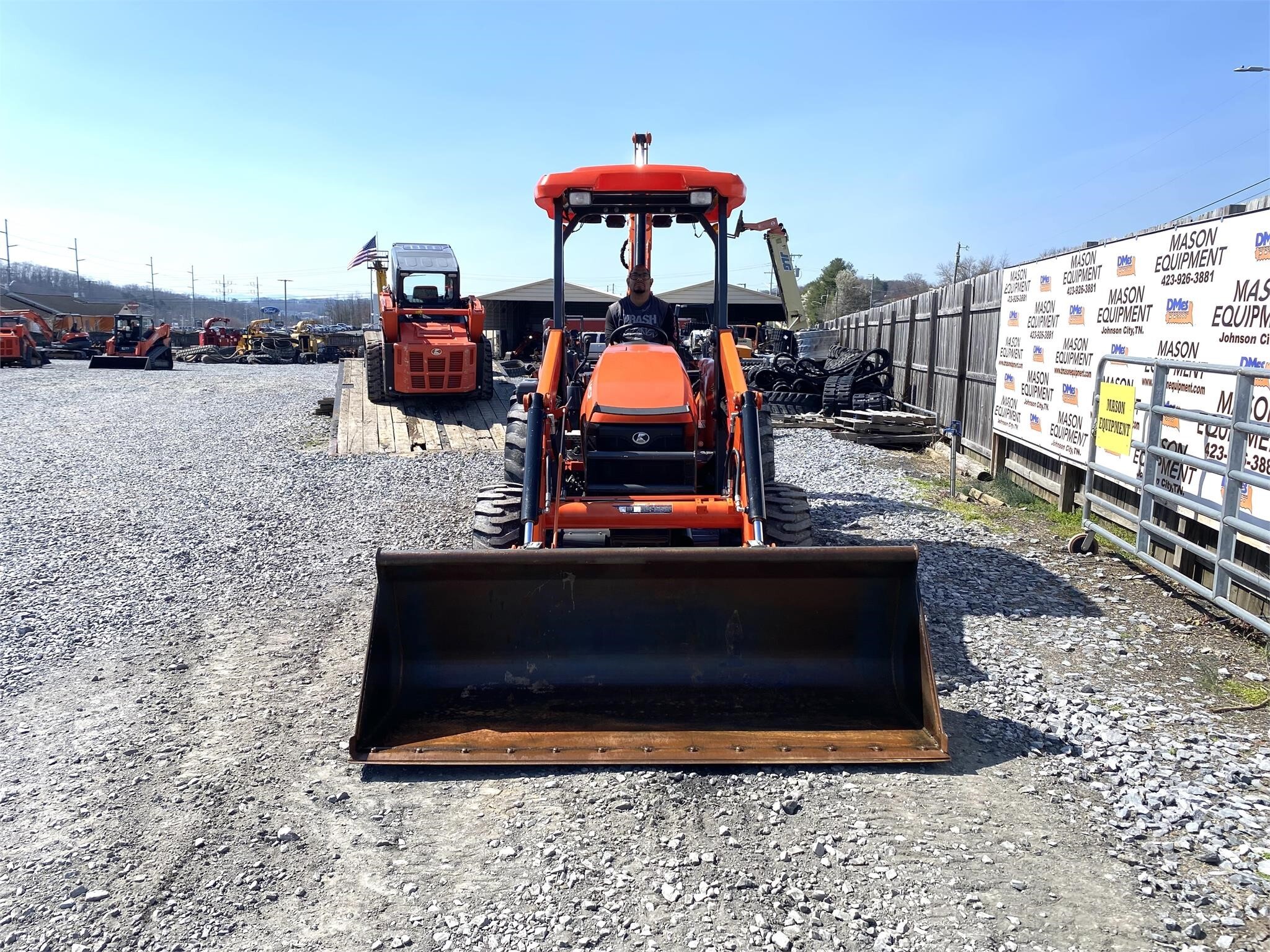 2017 Kubota M62 Backhoe 49,900 Machinery Pete