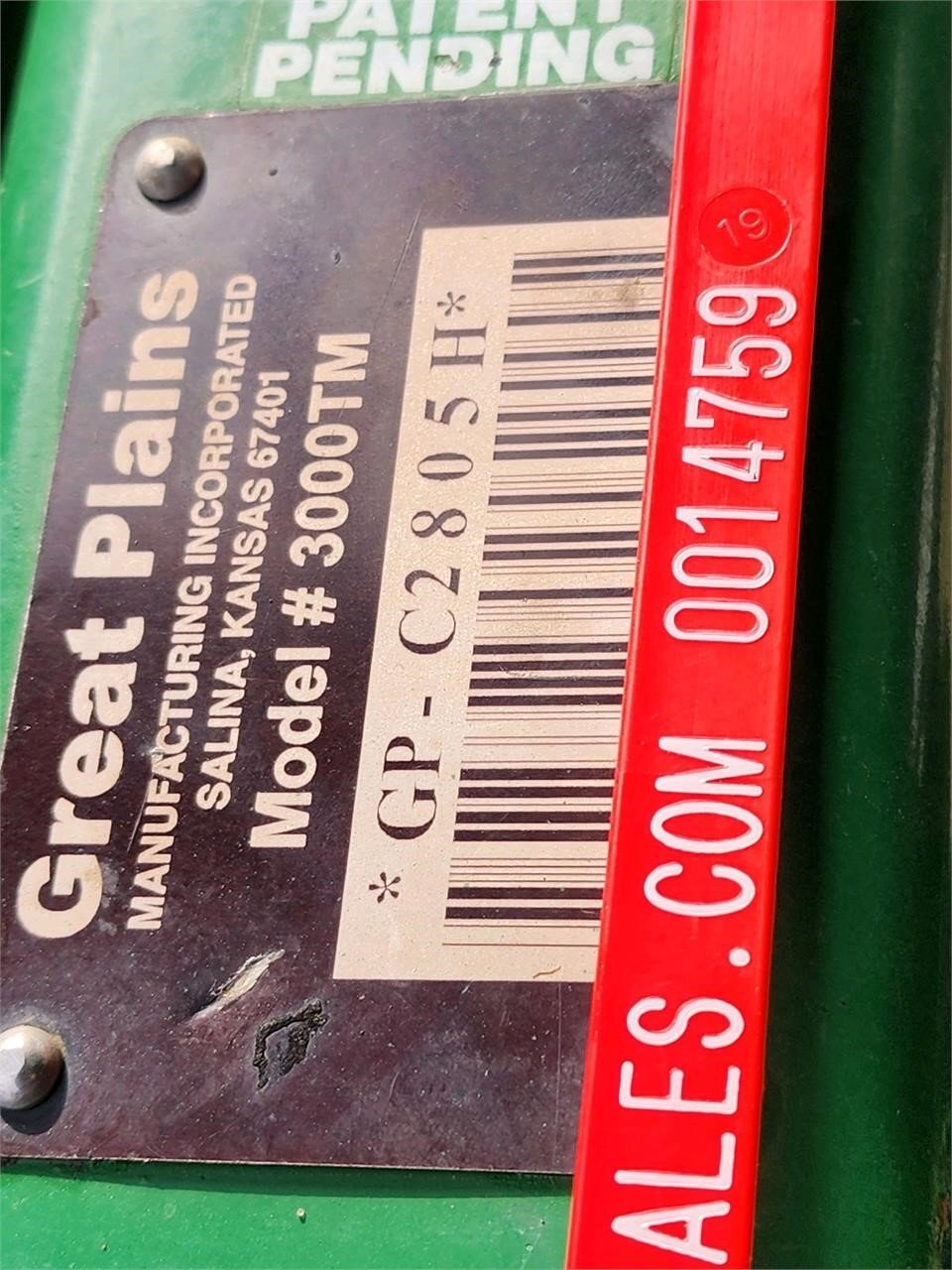 2013 Great Plains Turbo-Max 3000TM Vertical Tillage