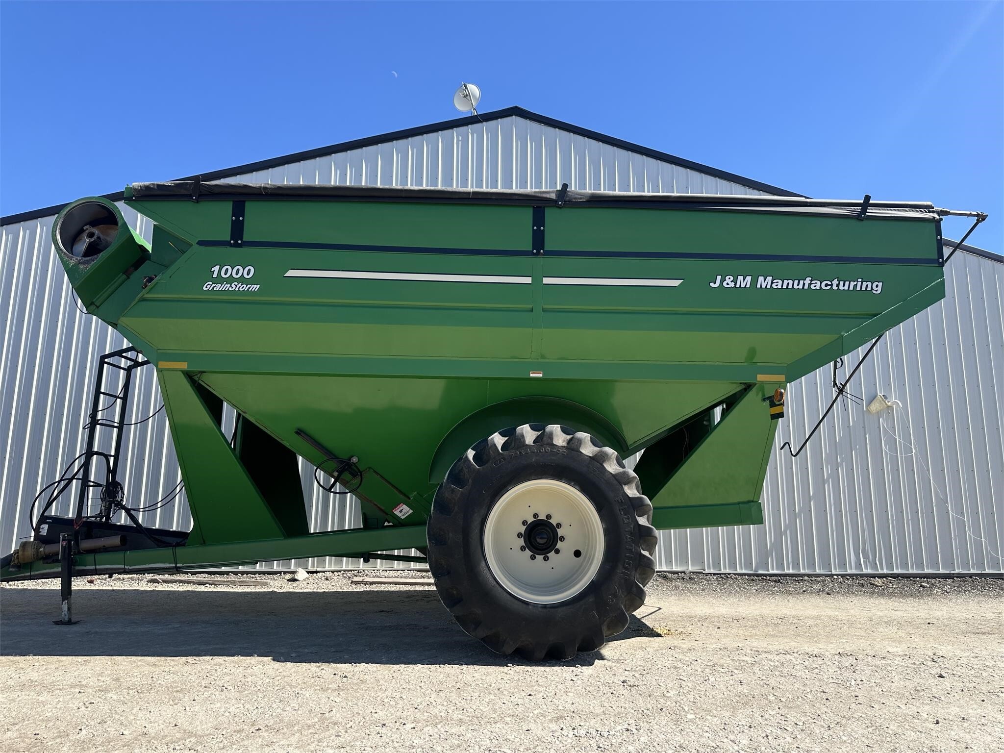 2008 J&M 1000-20 Grain Cart