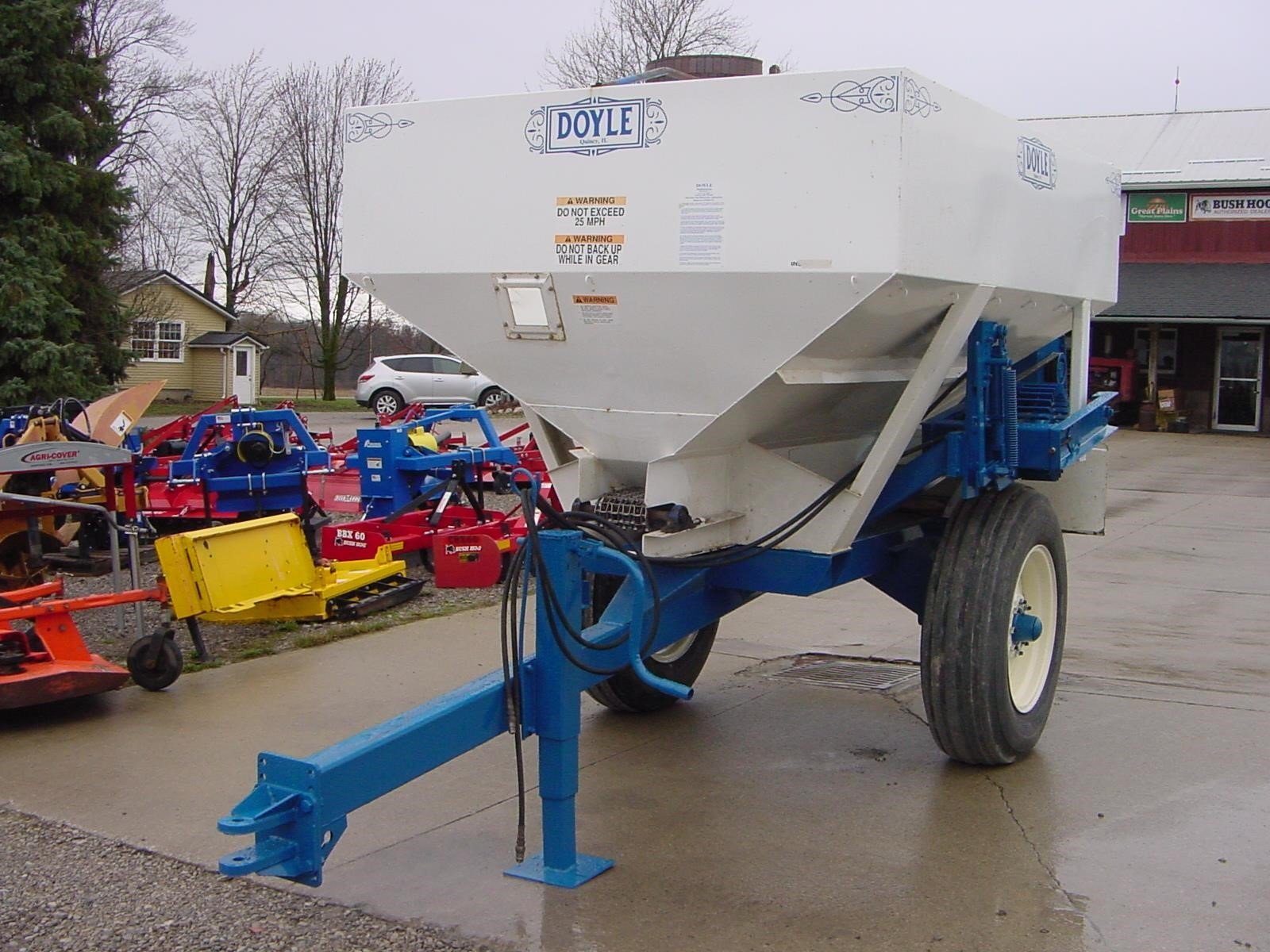 Doyle 5 Ton PullType Fertilizer Spreader 13,000 Machinery Pete