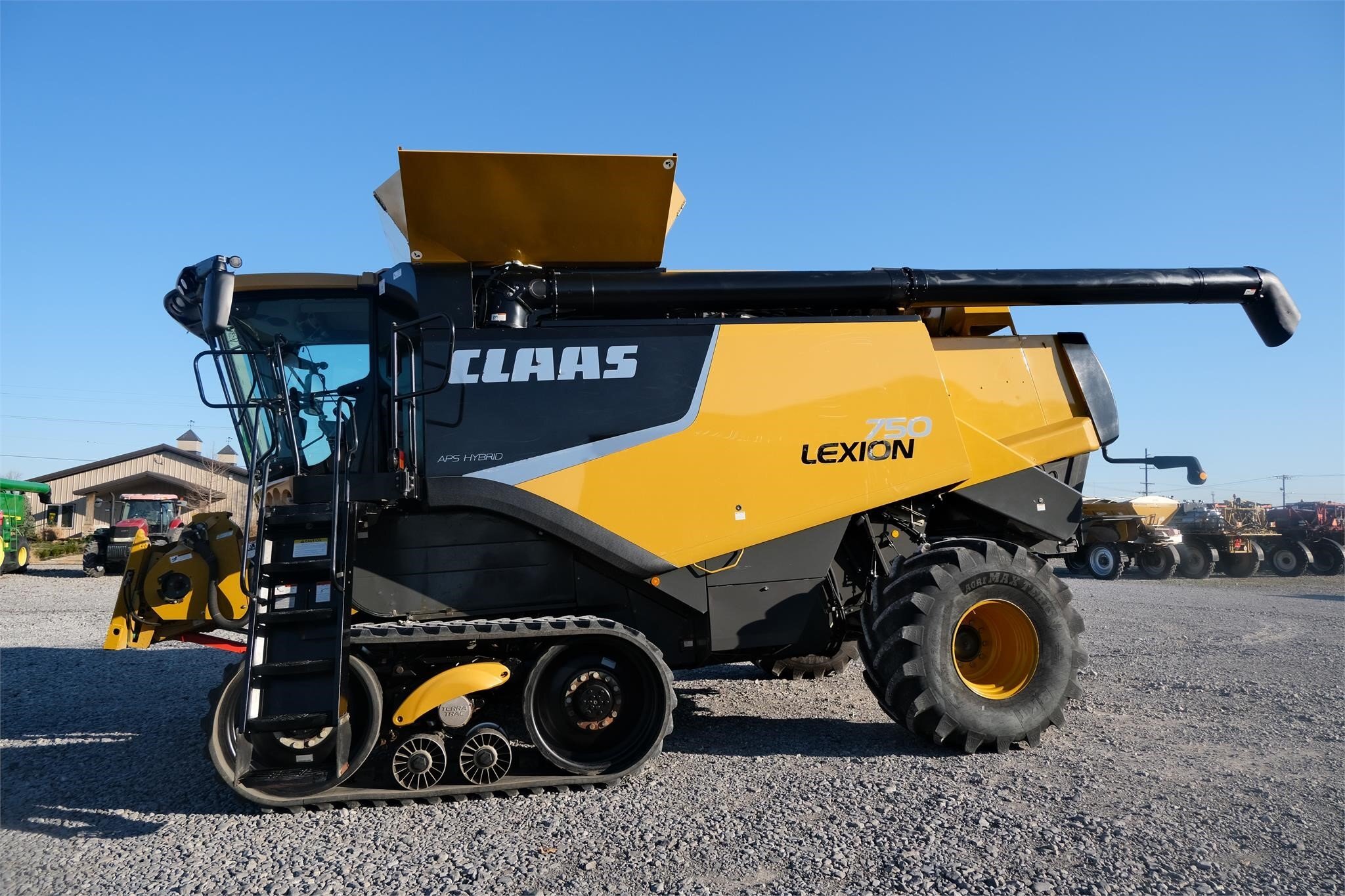 2012 Claas Lexion 750TT Combine