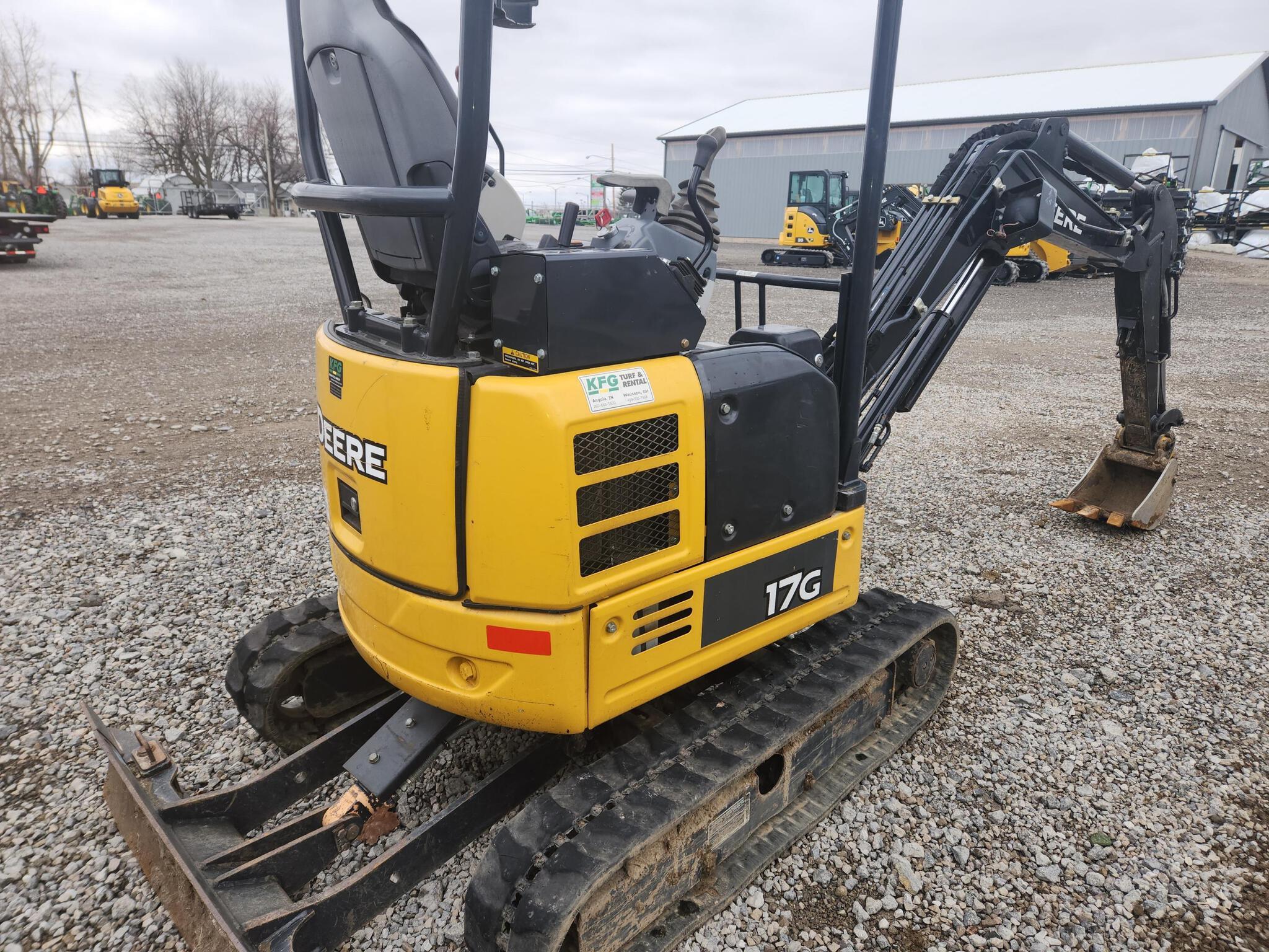 2019 John Deere 17G Mini Excavator