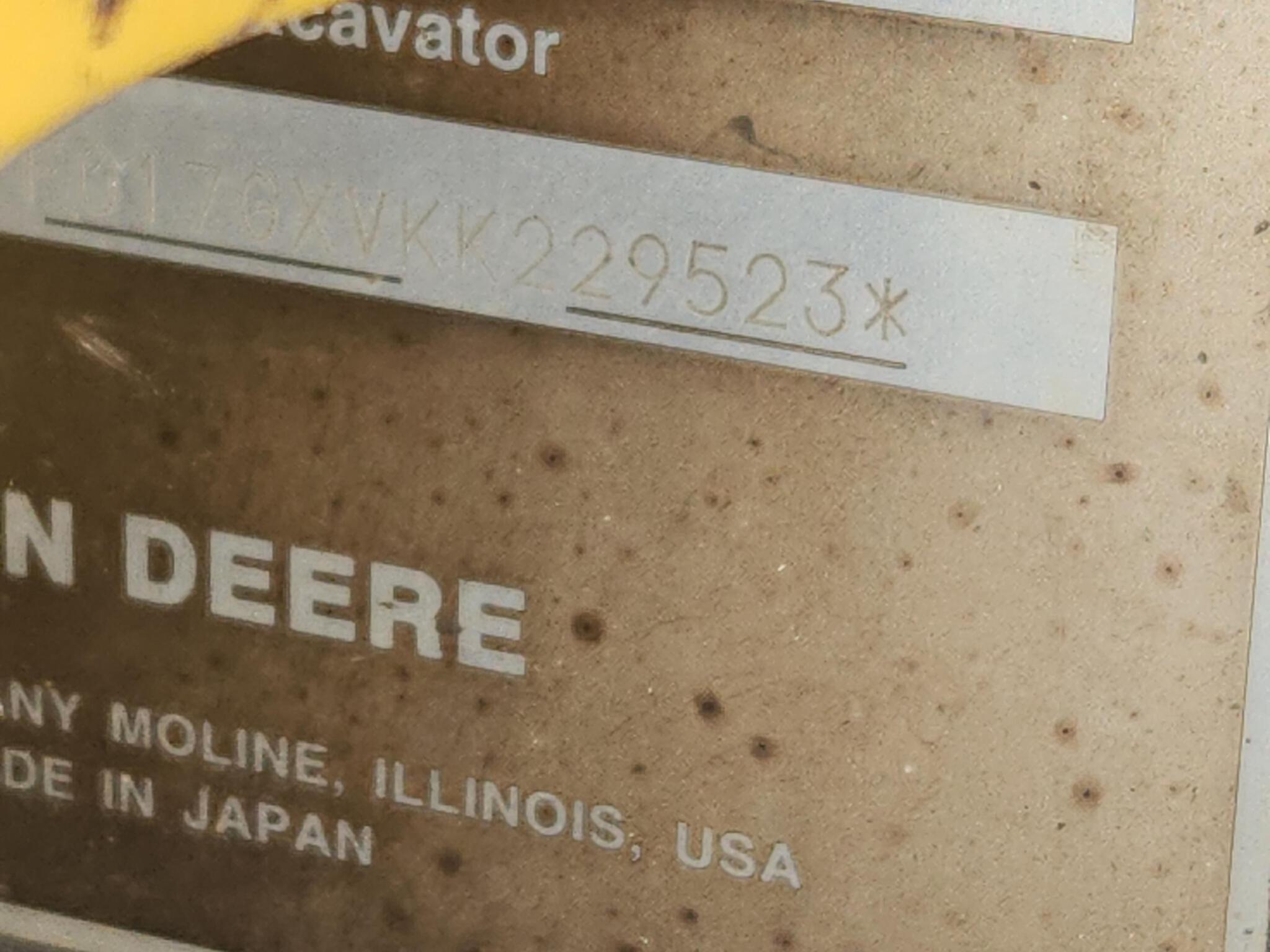 2019 John Deere 17G Mini Excavator