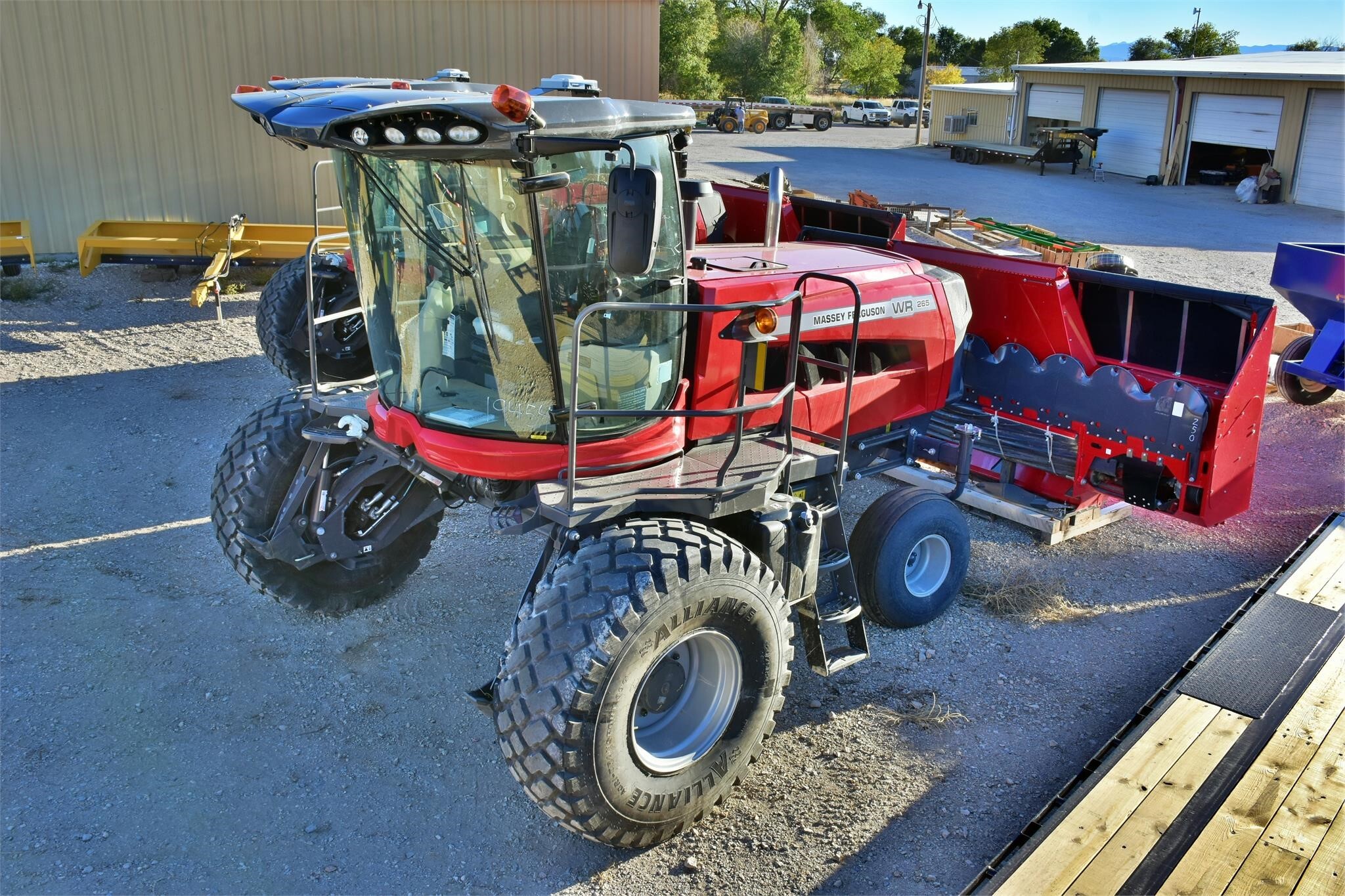 2023 Massey Ferguson WR265 Self-Propelled Windrowers and Swather