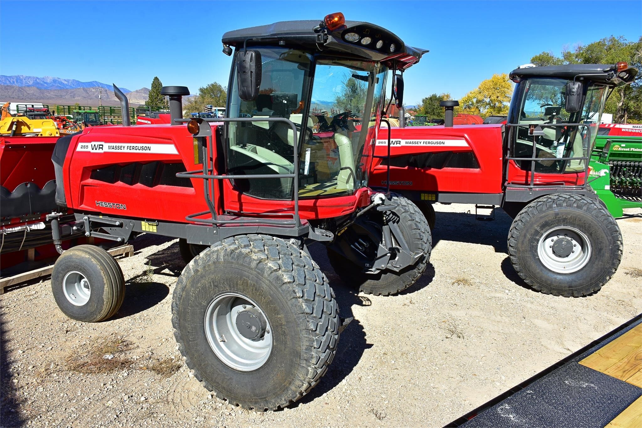 2023 Massey Ferguson WR265 Self-Propelled Windrowers and Swather