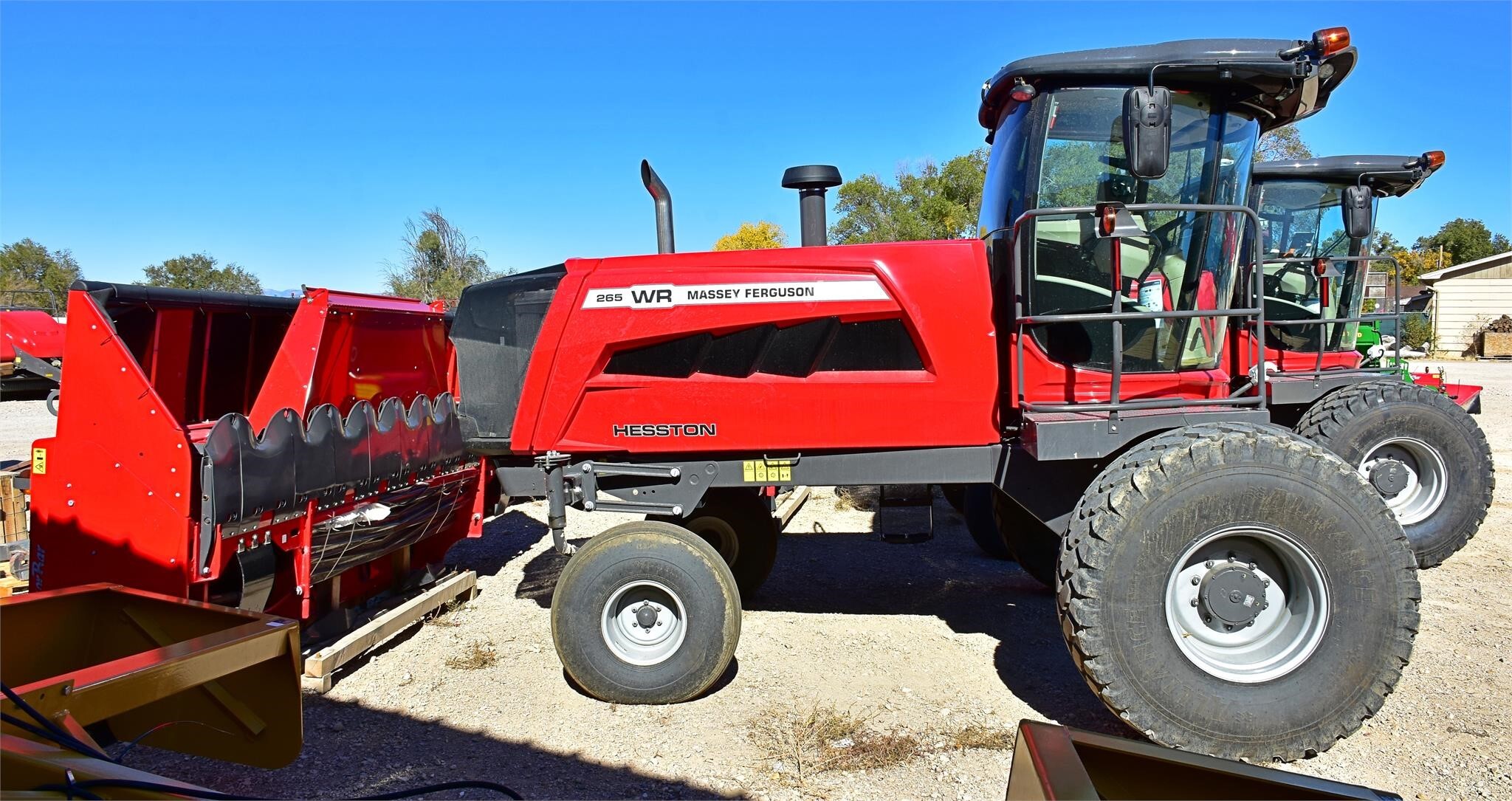 2023 Massey Ferguson WR265 Self-Propelled Windrowers and Swather
