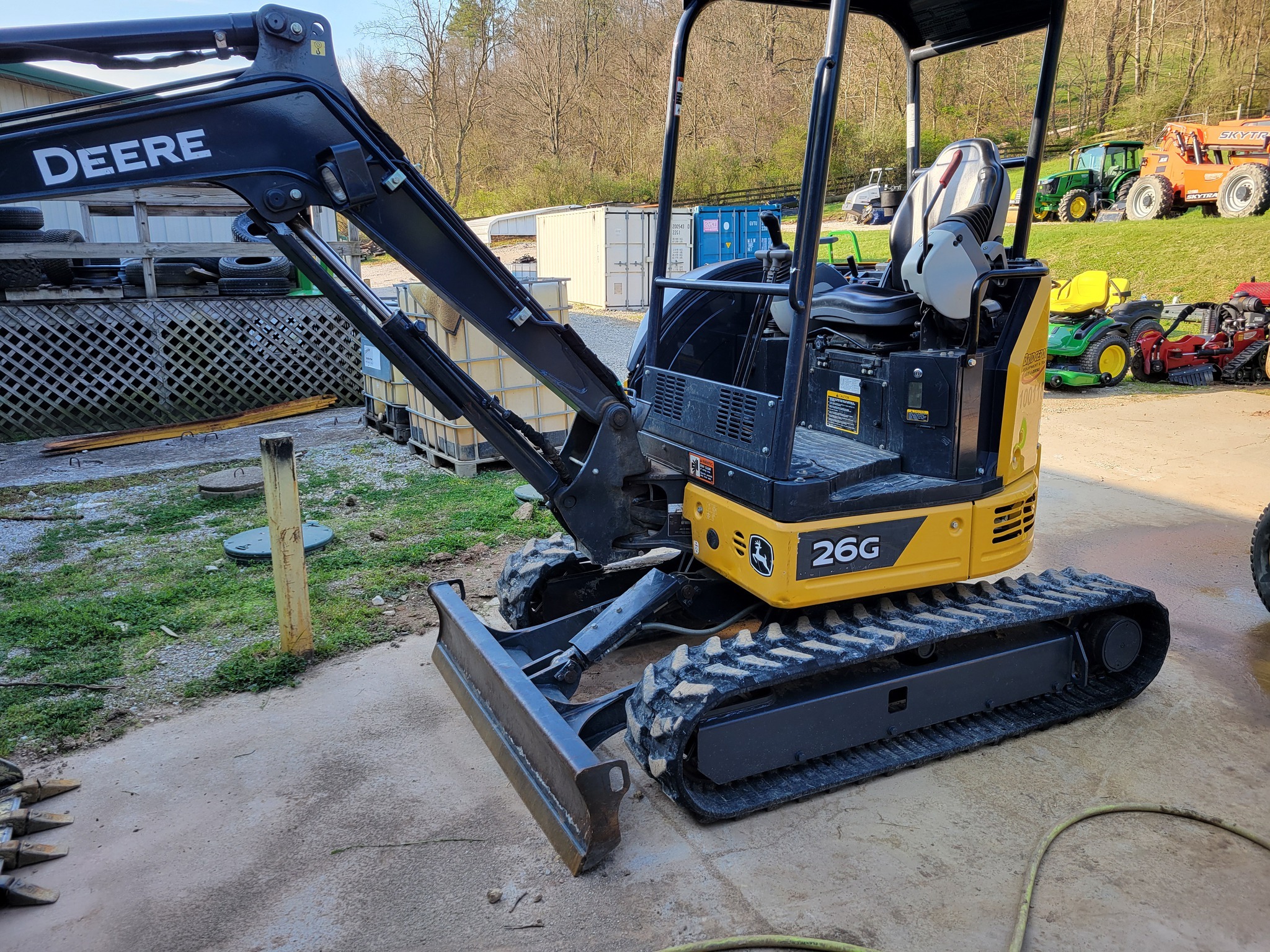 2021 John Deere 26G Mini Excavator