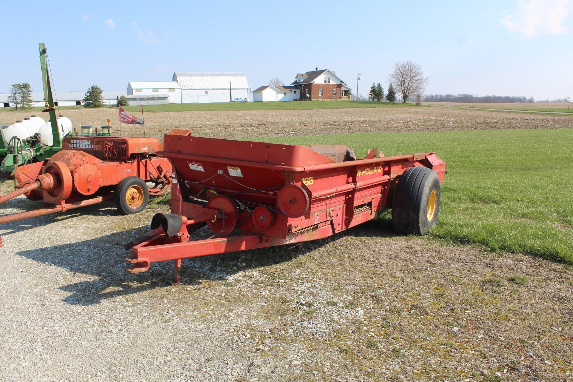 1997 New Holland 165 Manure Spreader