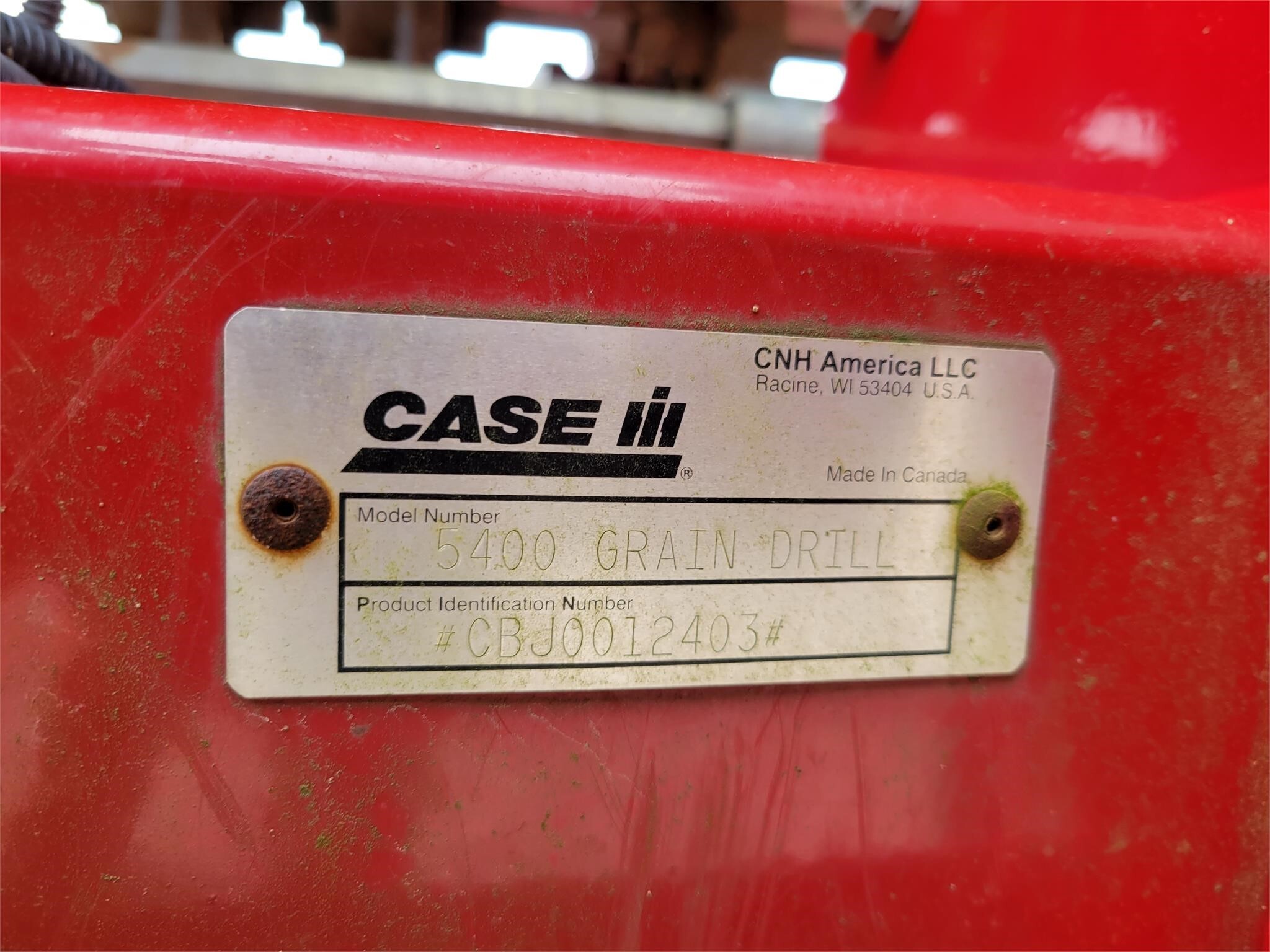 Case IH 5400 Drill 10,500 Machinery Pete