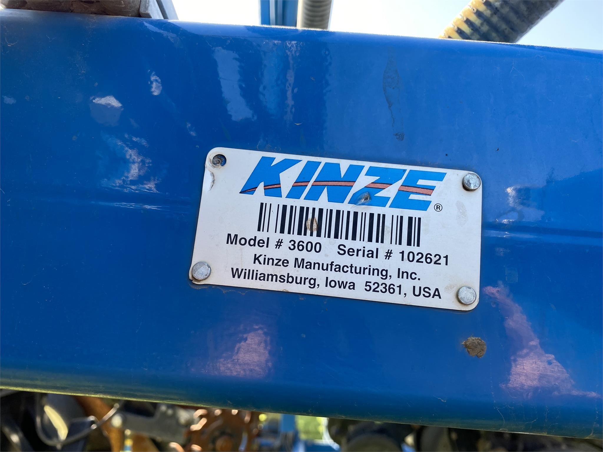 2014 Kinze 3600 ASD Planter