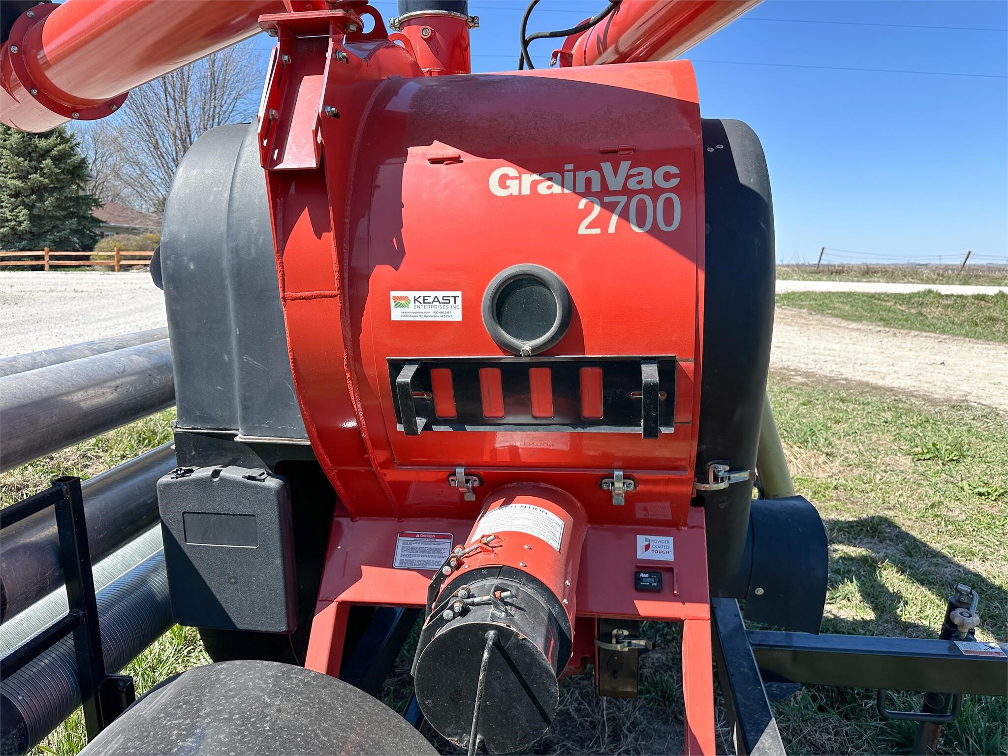 2011 Rem 2700 Grain Vac