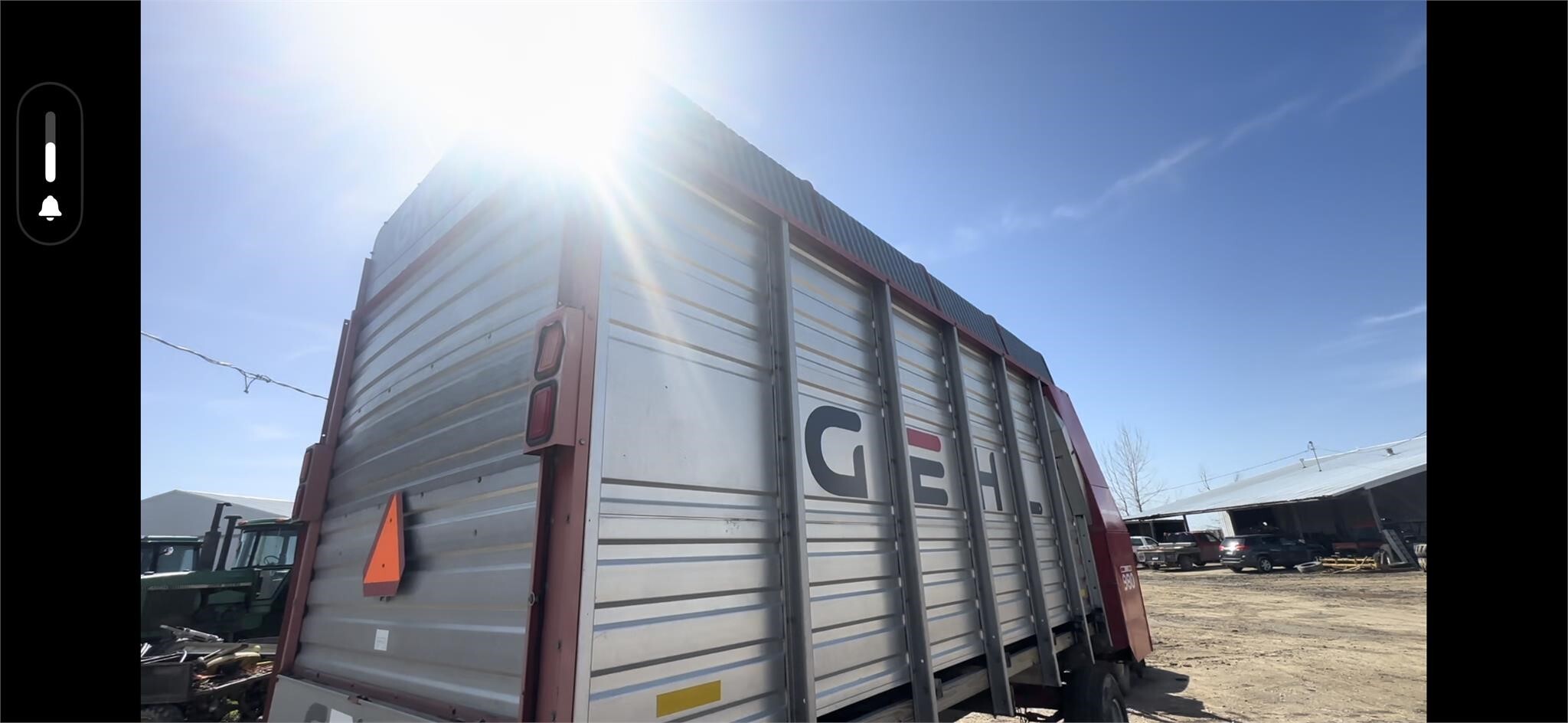 Gehl 980 Forage Wagon