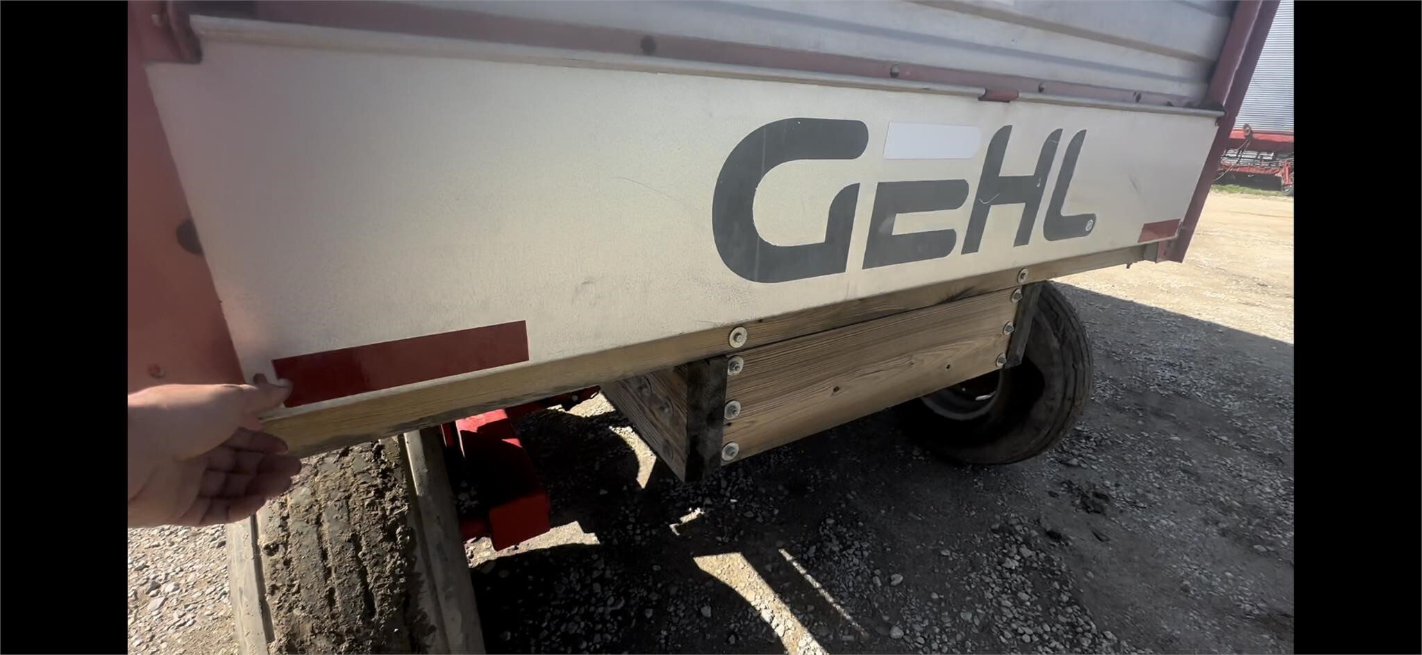  Gehl 980 Forage Wagon