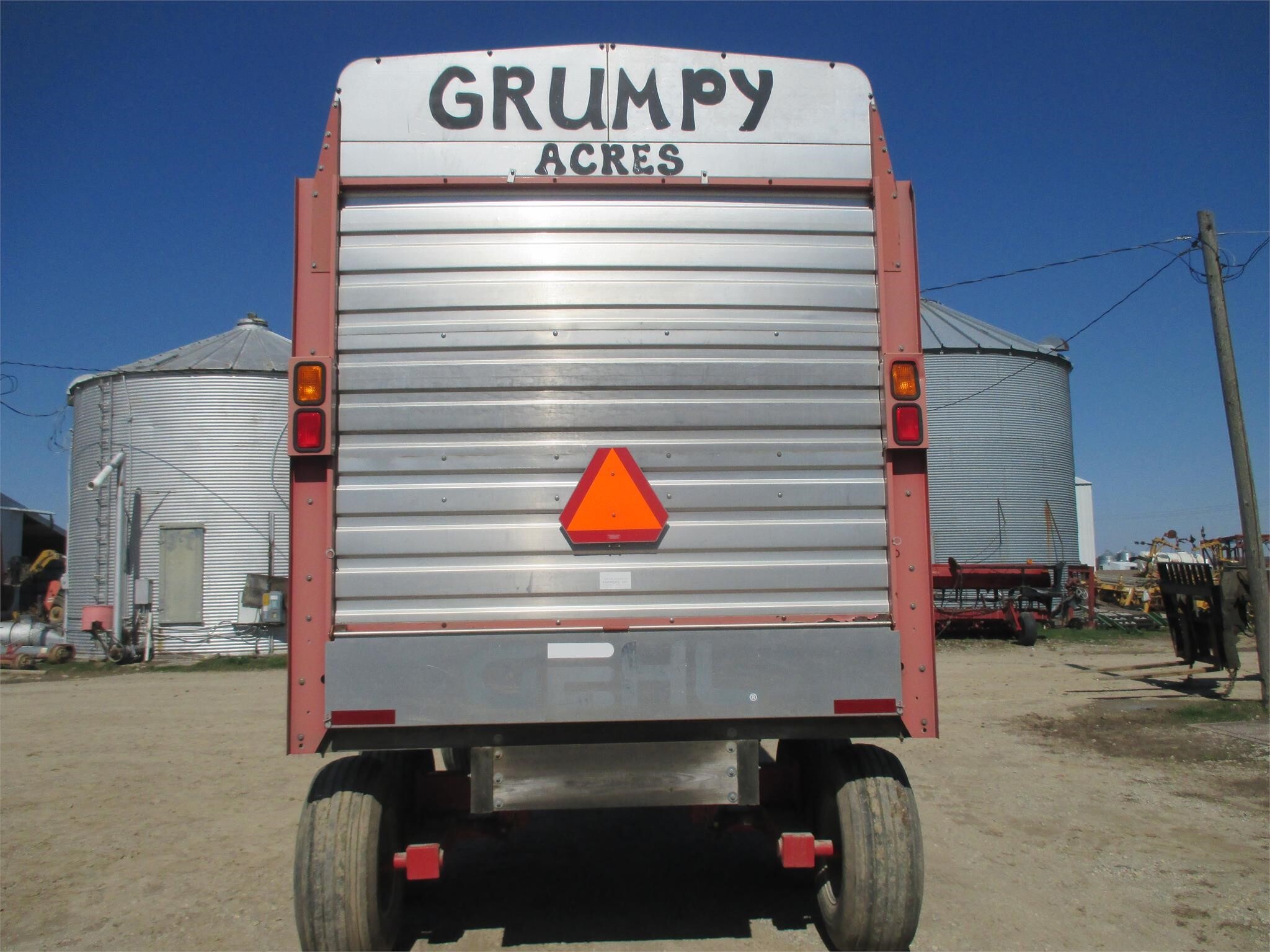  Gehl 980 Forage Wagon