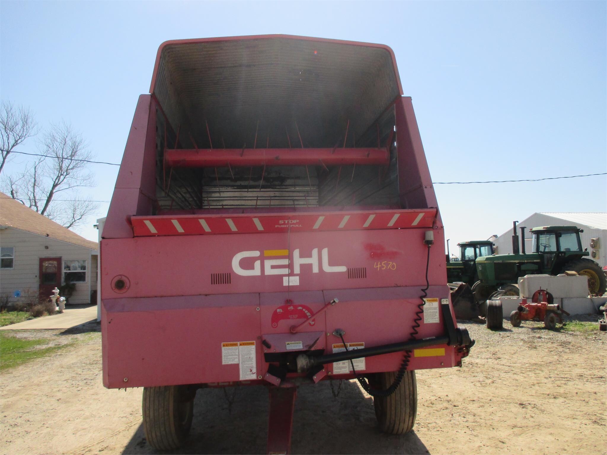  Gehl 980 Forage Wagon