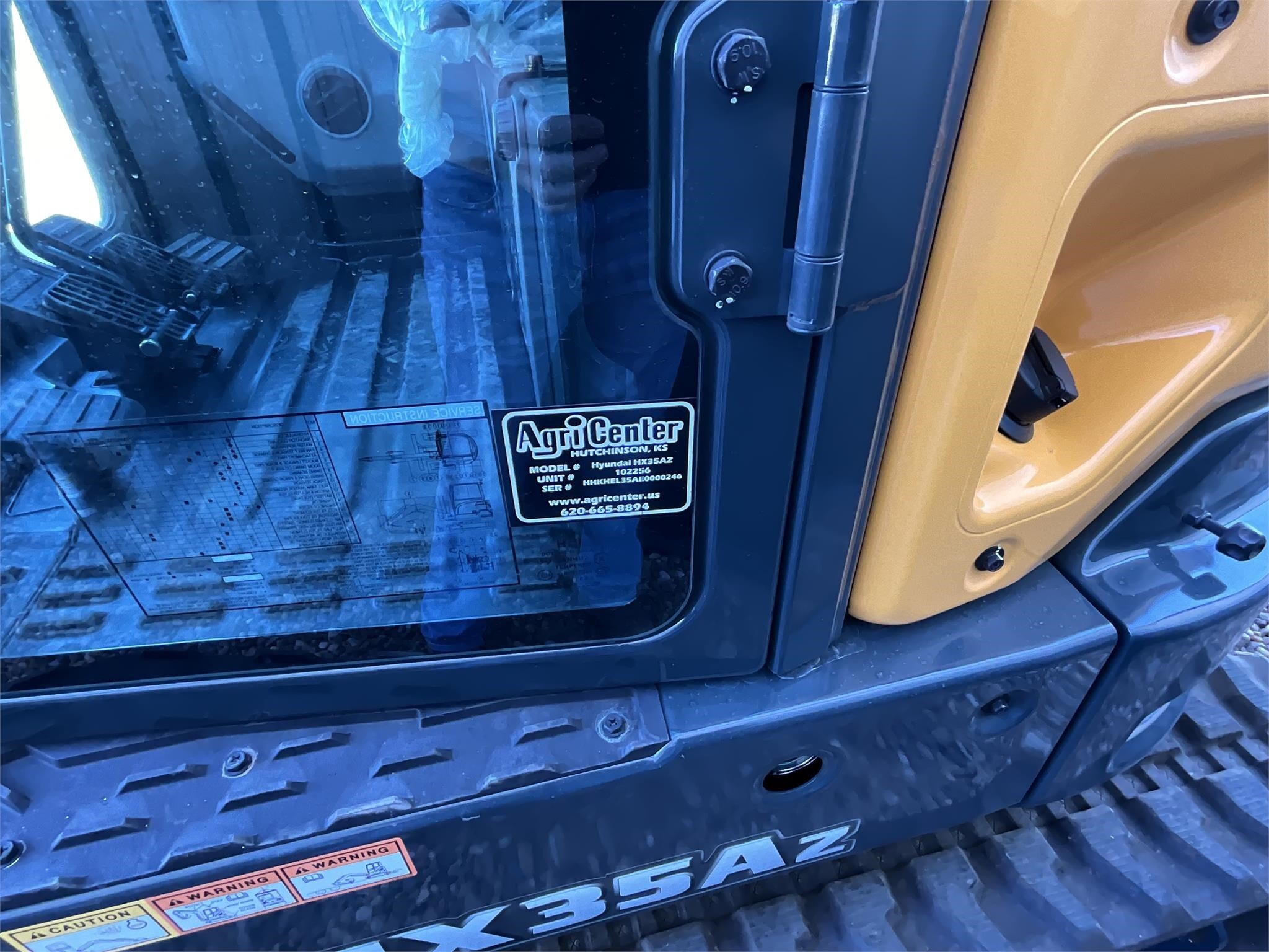 2024 Hyundai HX35AZ Mini Excavator