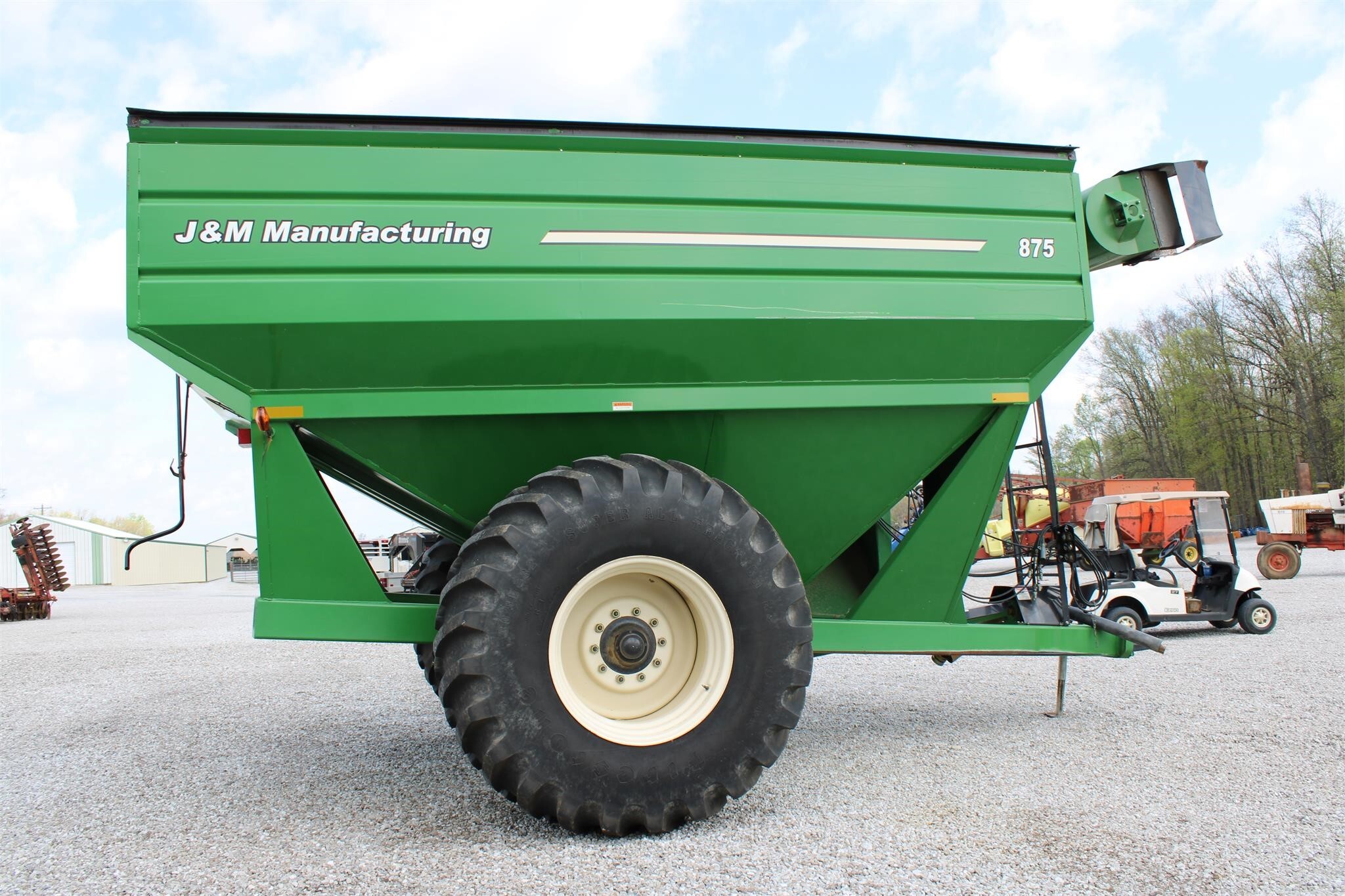  J&M 875-18 Grain Cart