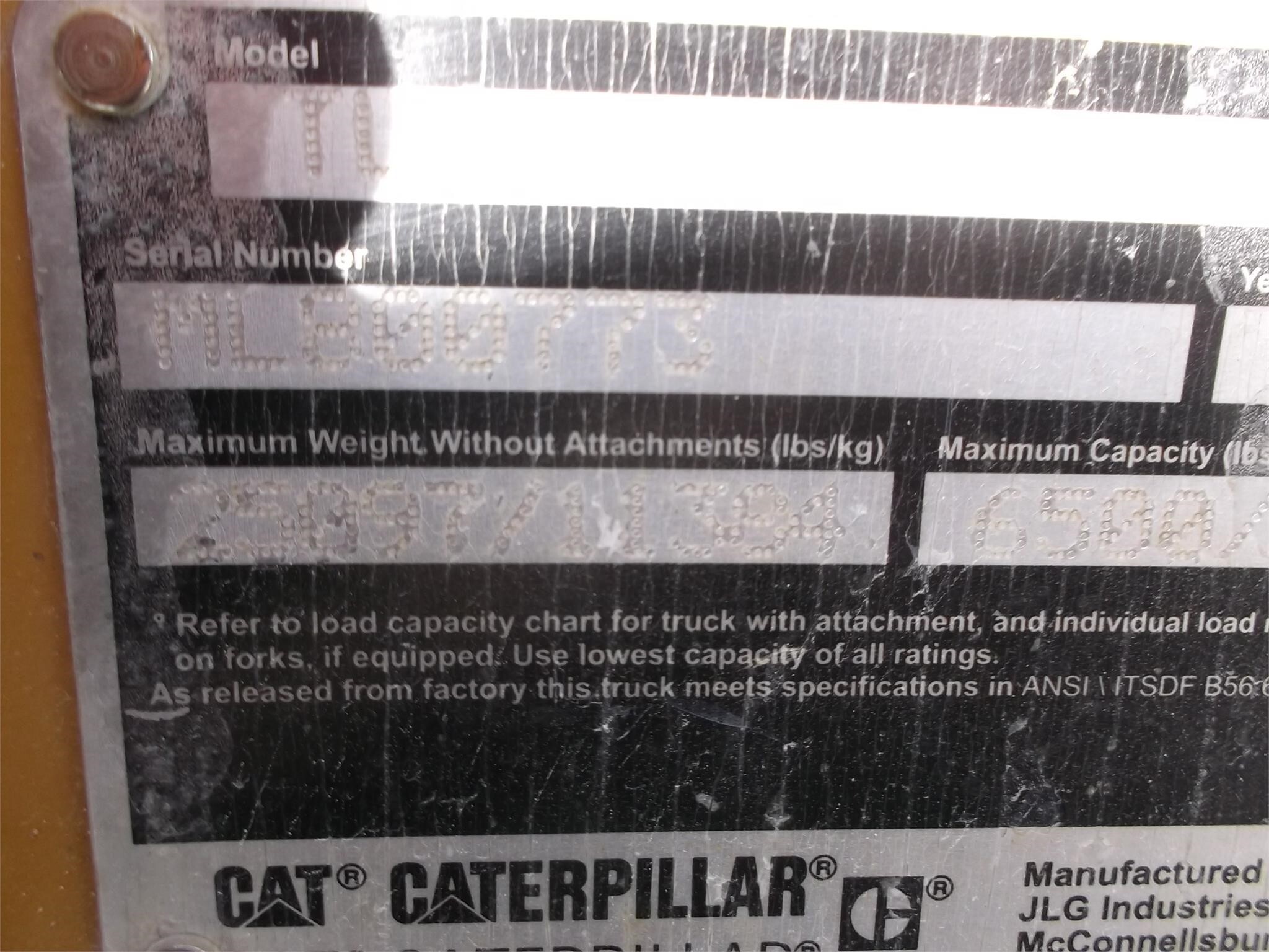 2017 Caterpillar TL642D Miscellaneous