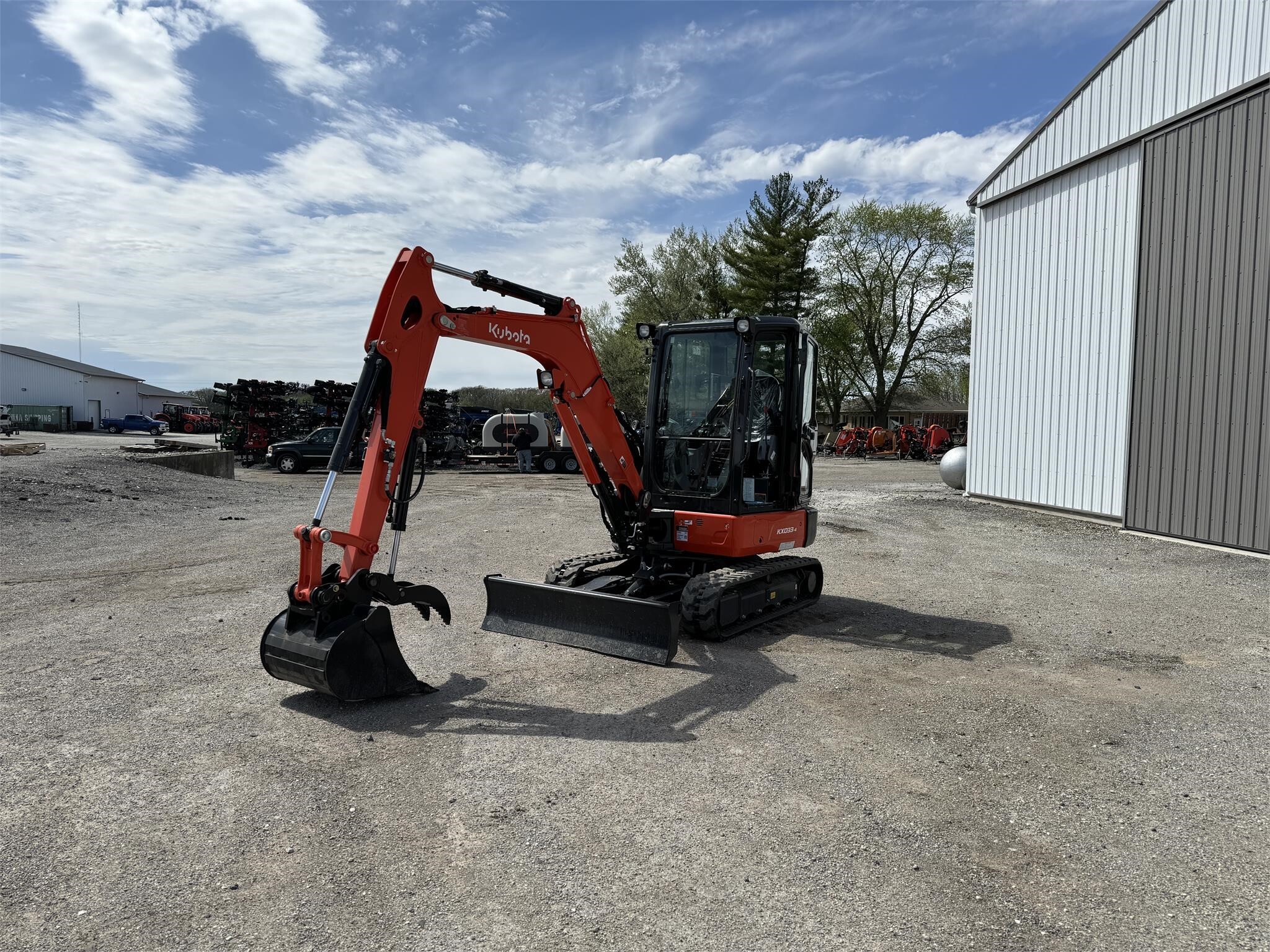  Kubota KX033-4 Mini Excavator