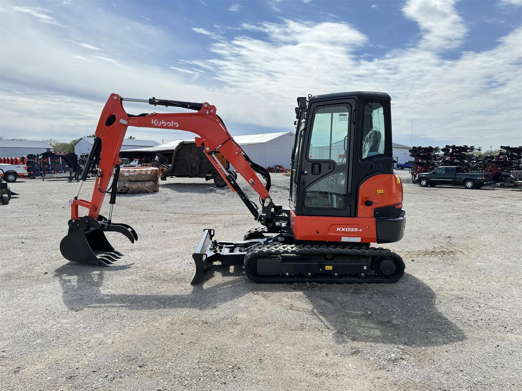  Kubota KX033-4 Mini Excavator