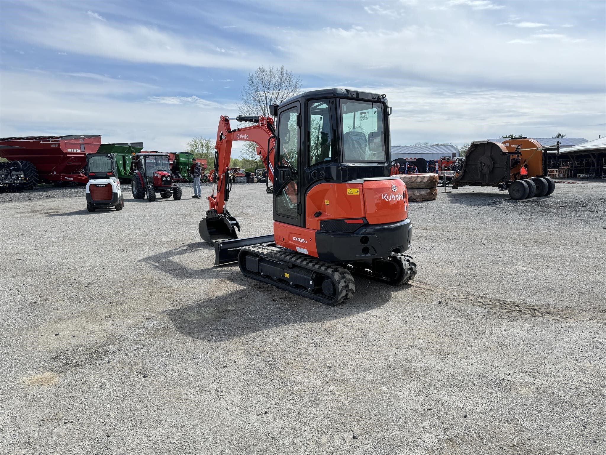  Kubota KX033-4 Mini Excavator