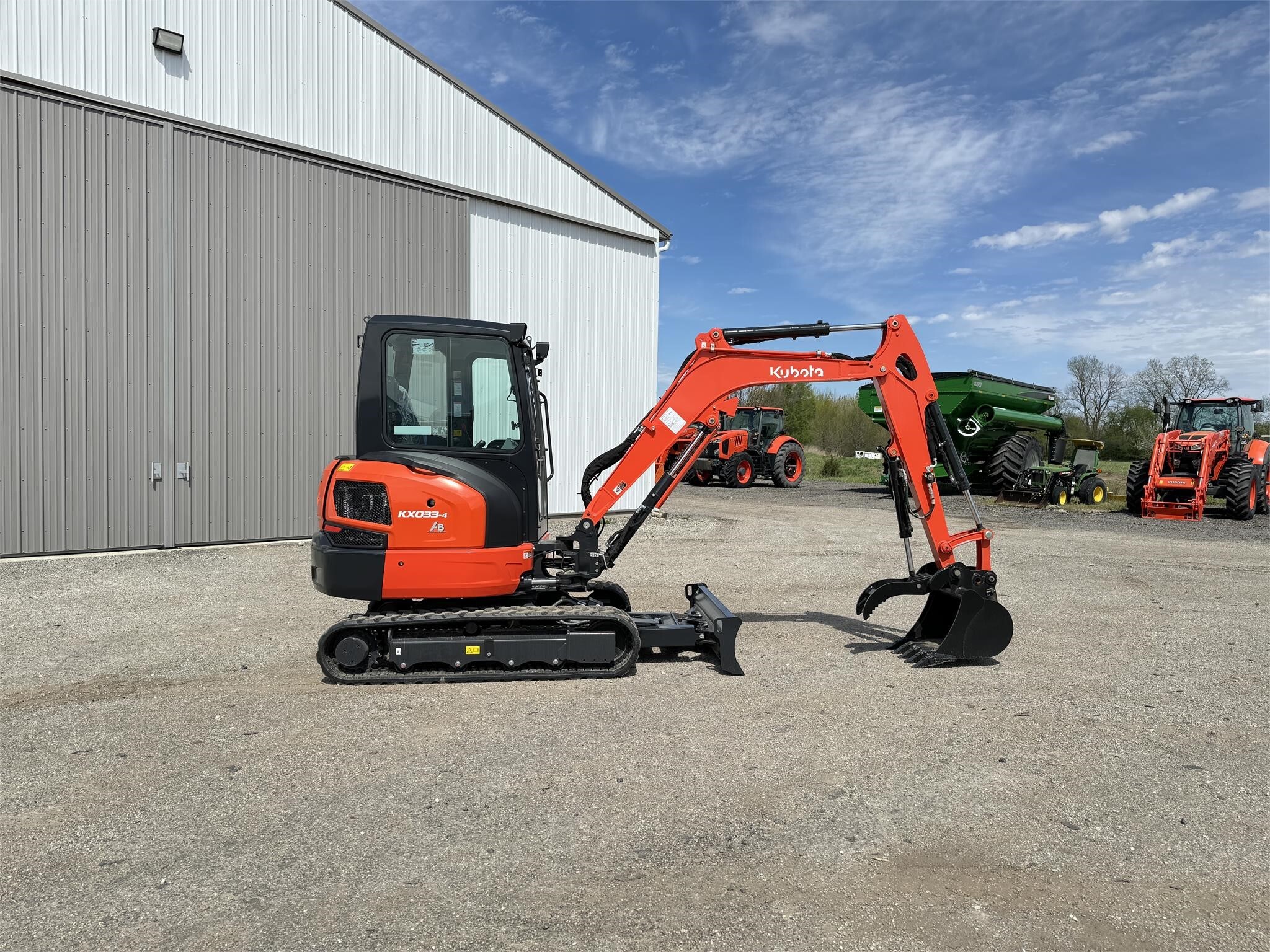  Kubota KX033-4 Mini Excavator