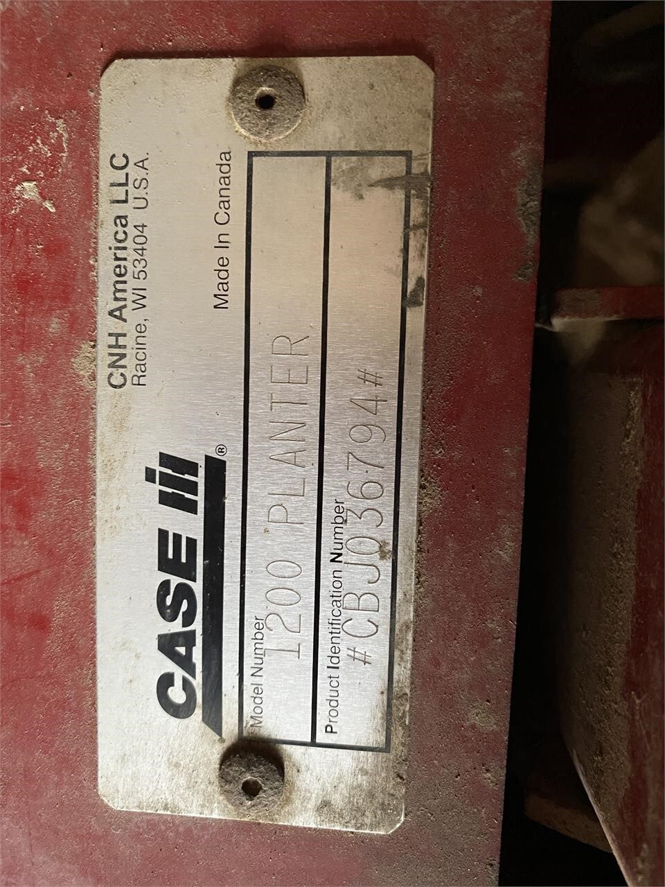 2008 Case IH 1200 Planter