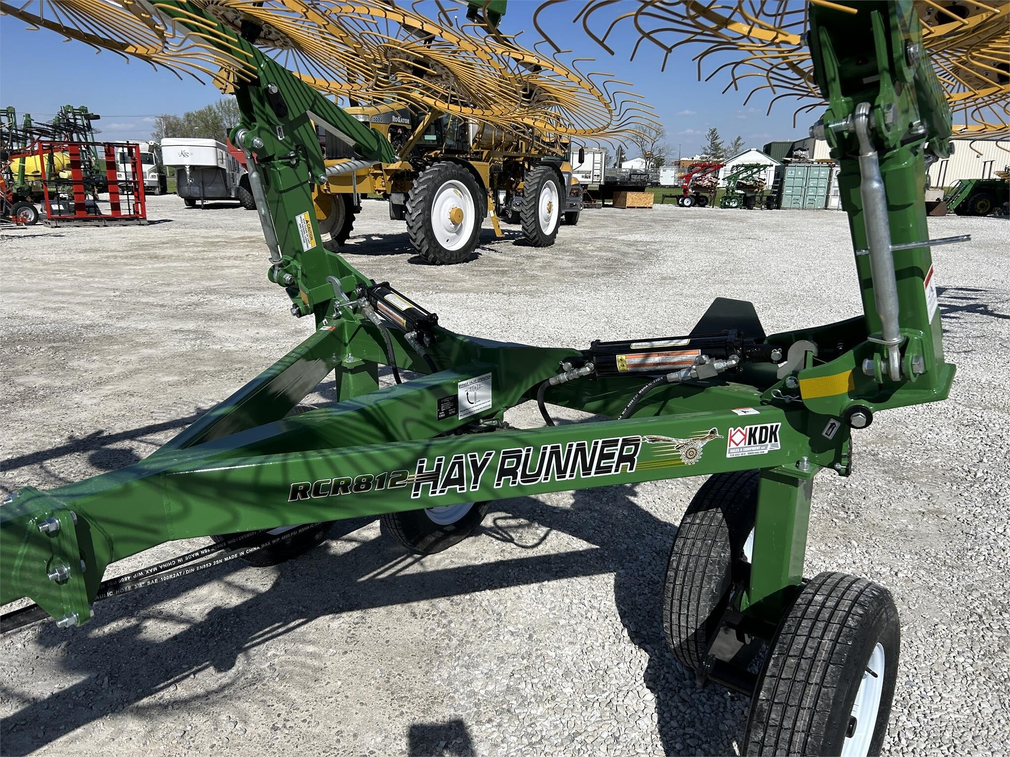 2024 Ogden Metalworks RCR812 Rake - $Call | Machinery Pete